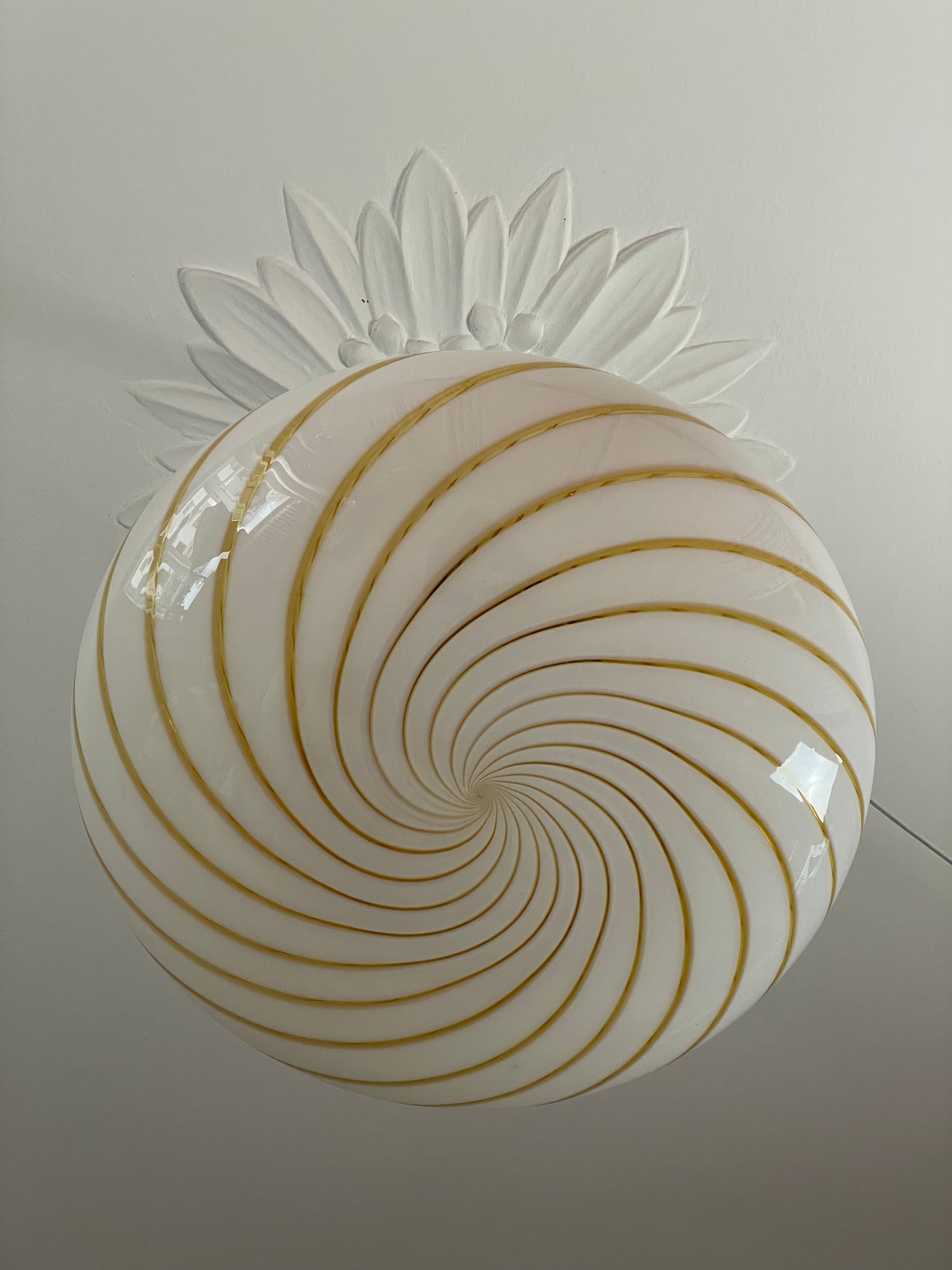Vintage Murano sol loftlampe 50cm