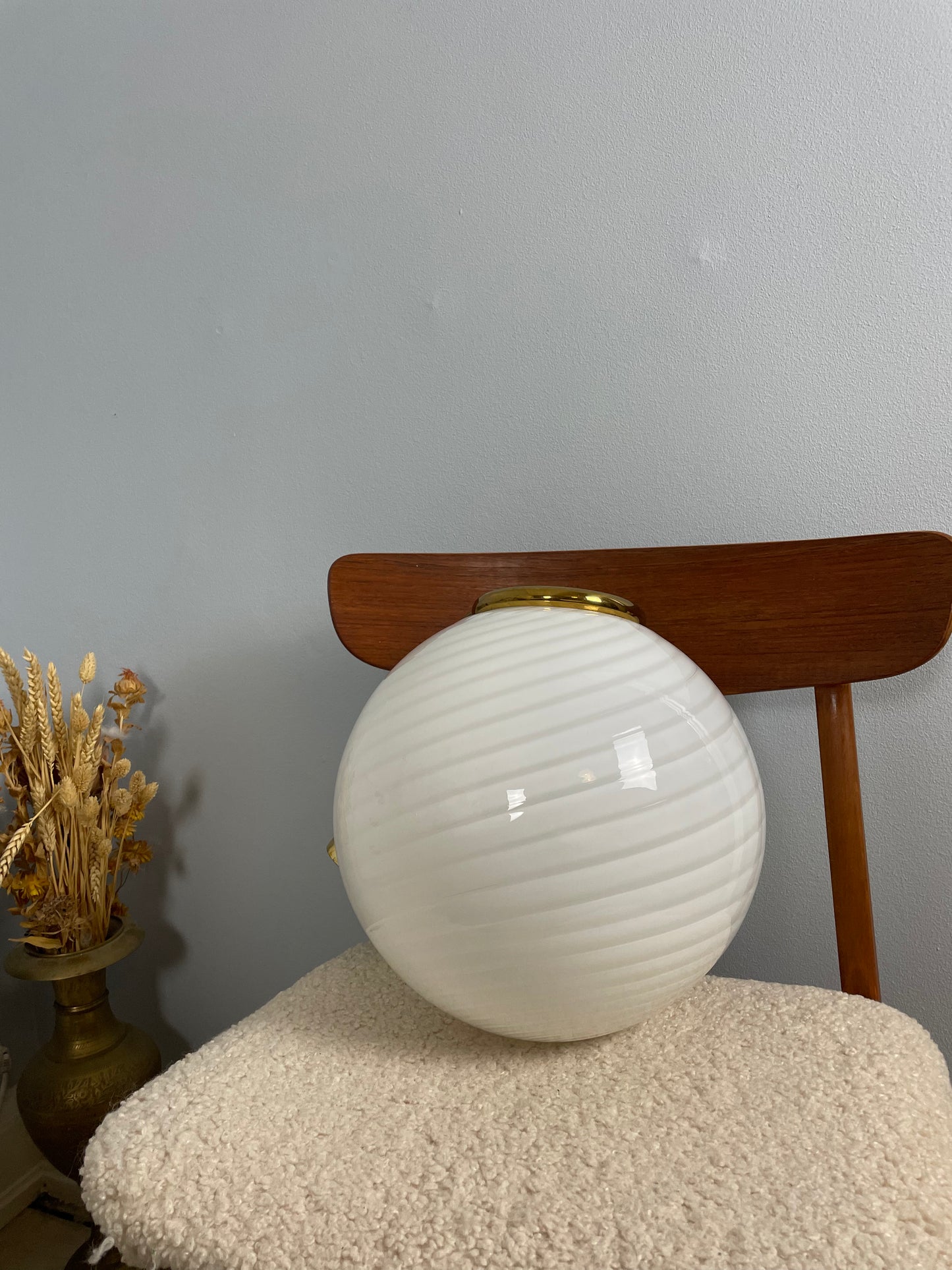 Vintage Vetri Murano loftlampe 30cm