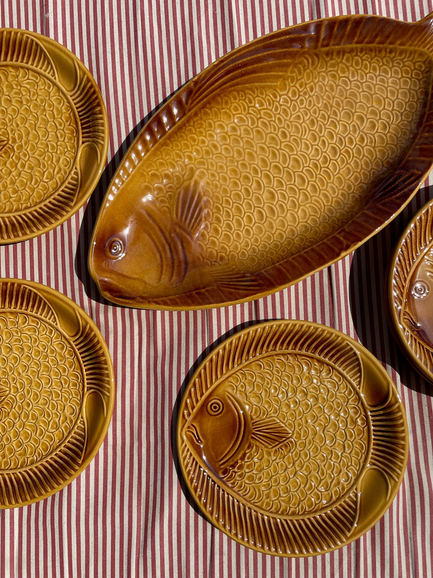 Brown the fish plate