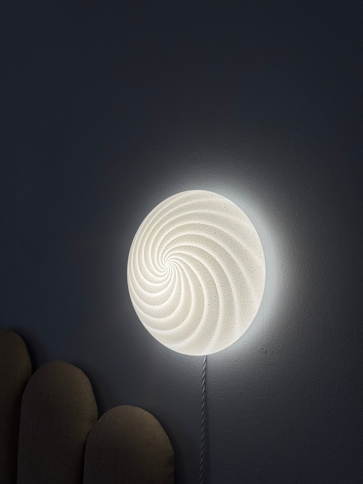 Vintage murano glimmer swirl plafond