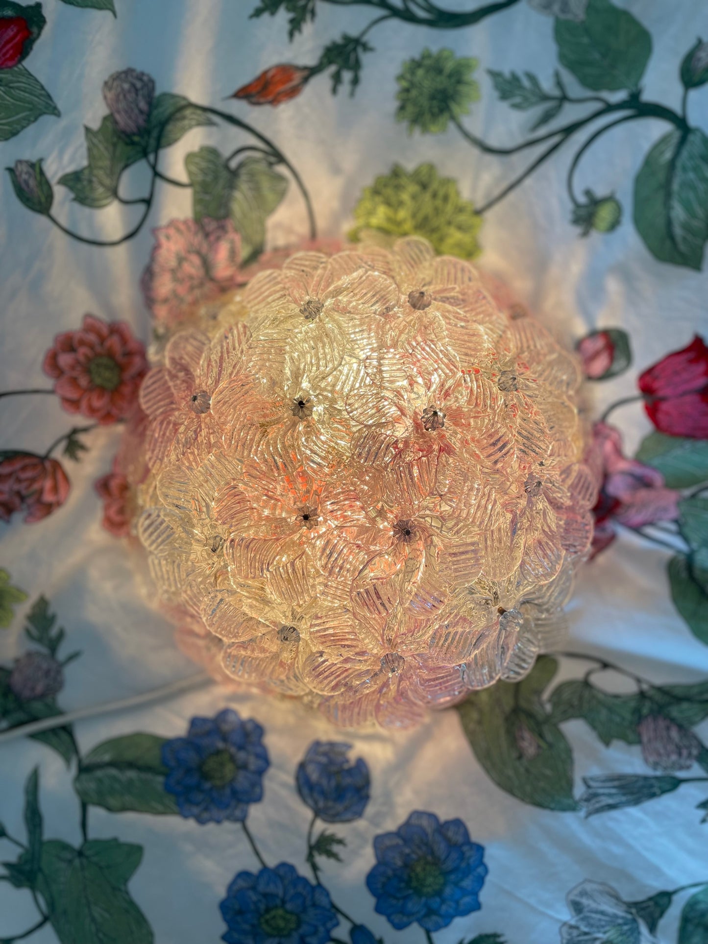 Vintage Murano blomster plafonder