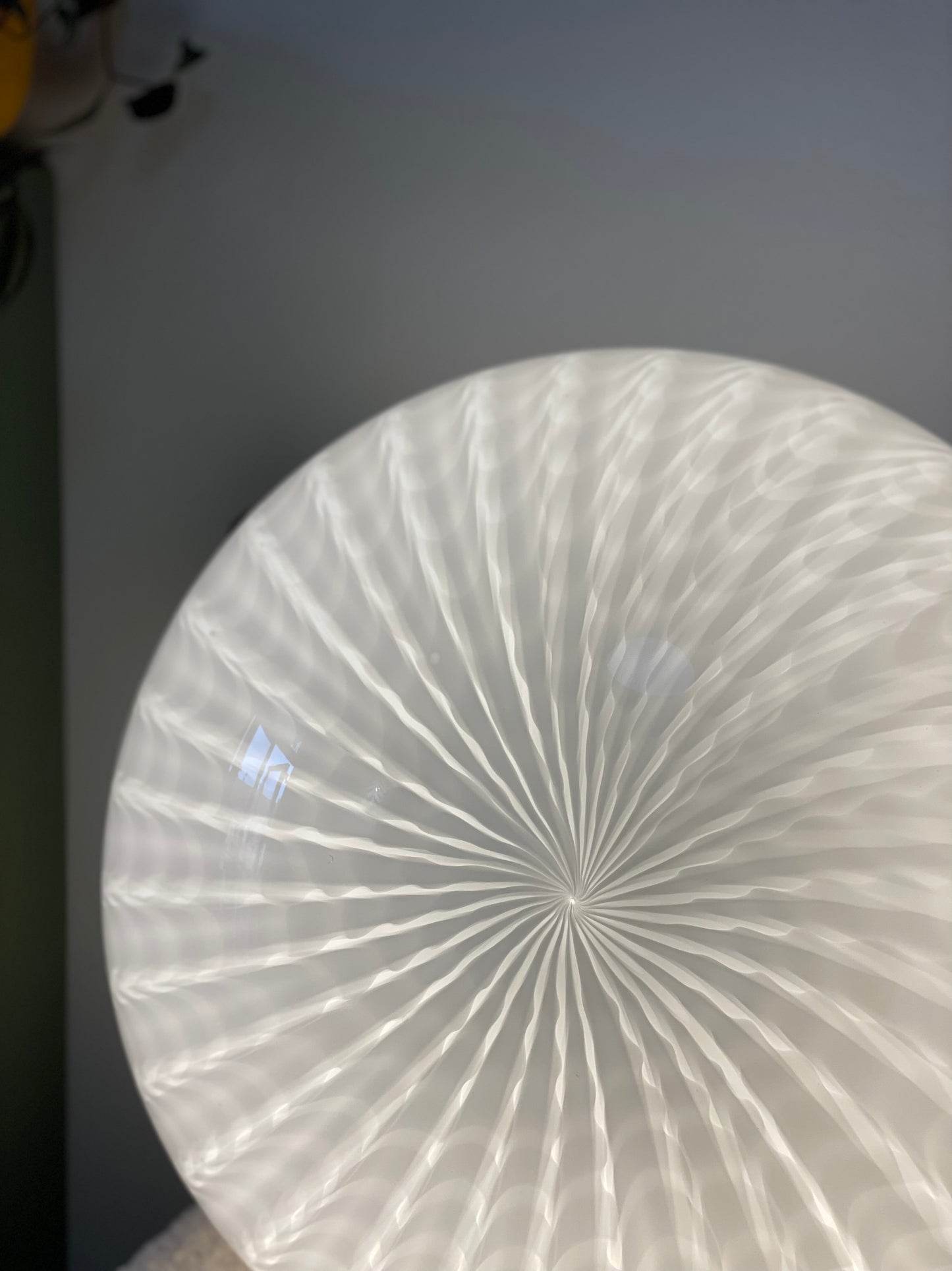 Vintage murano loftlampe 43cm