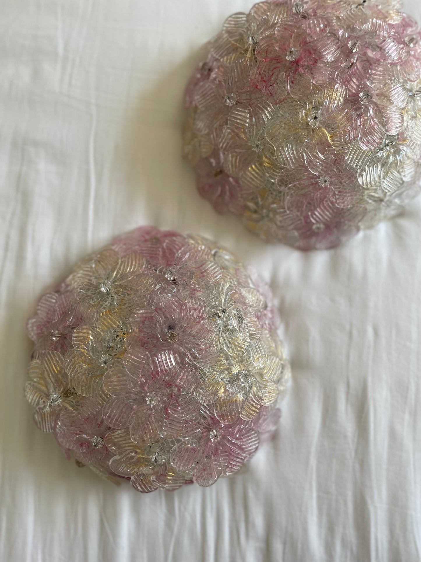 Vintage Murano blomster plafonder