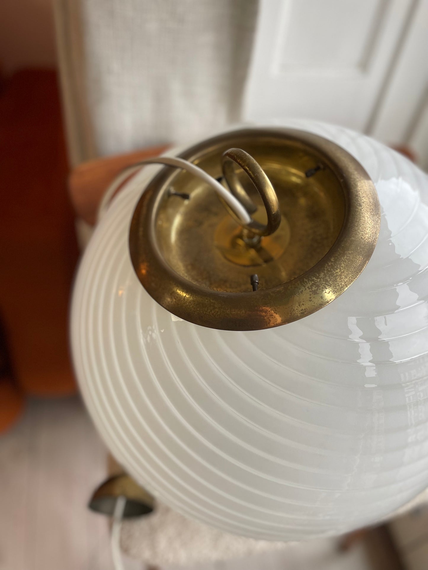 Vintage Vetri Murano pendel 45cm
