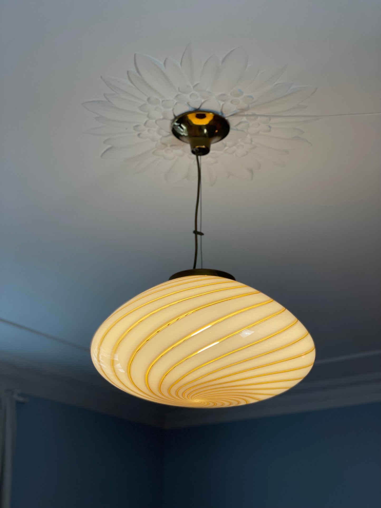 Vintage Murano sol loftlampe 50cm