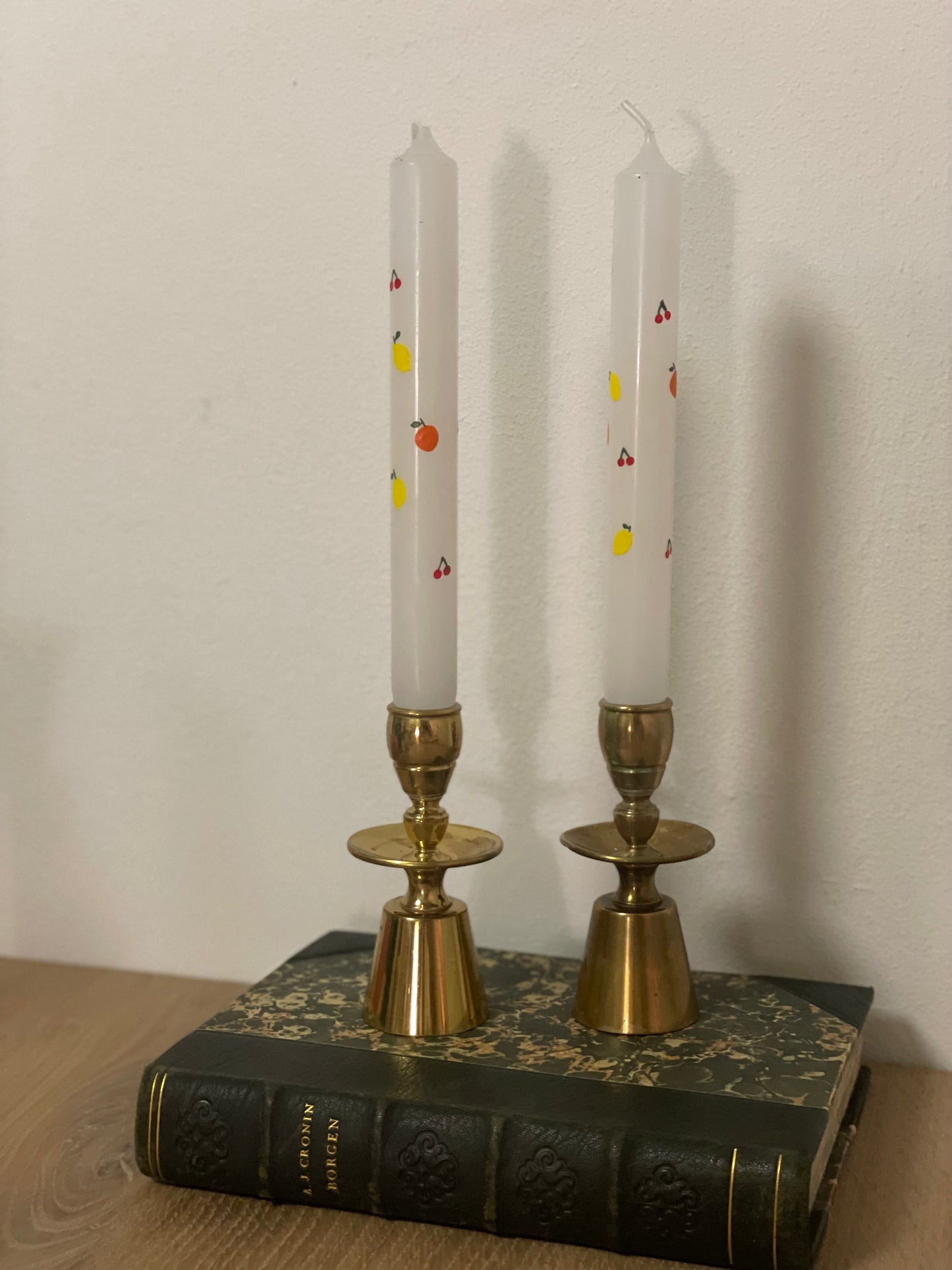Candlestick in brass no.6