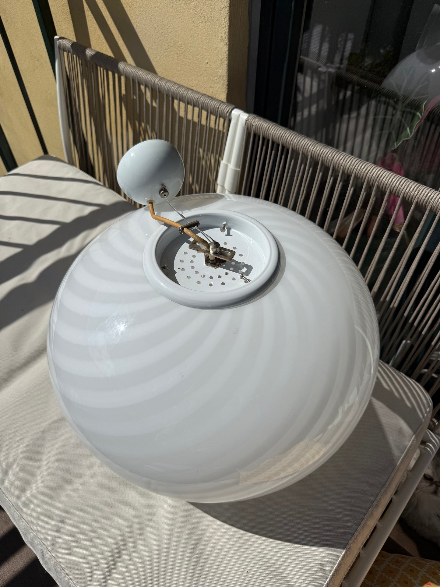 Vintage Murano loftlampe 50cm