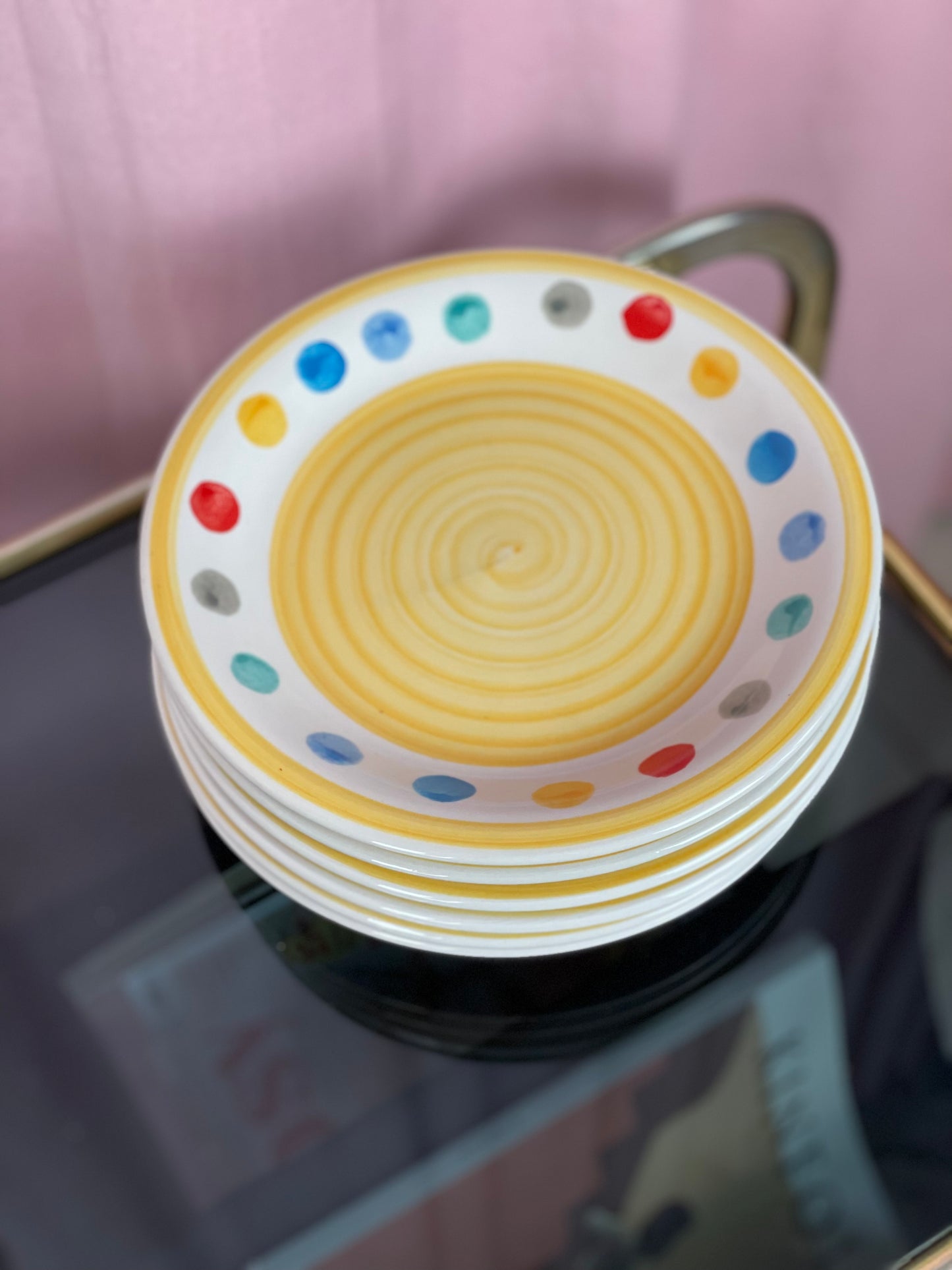 Breakfast plates - Tivoli style
