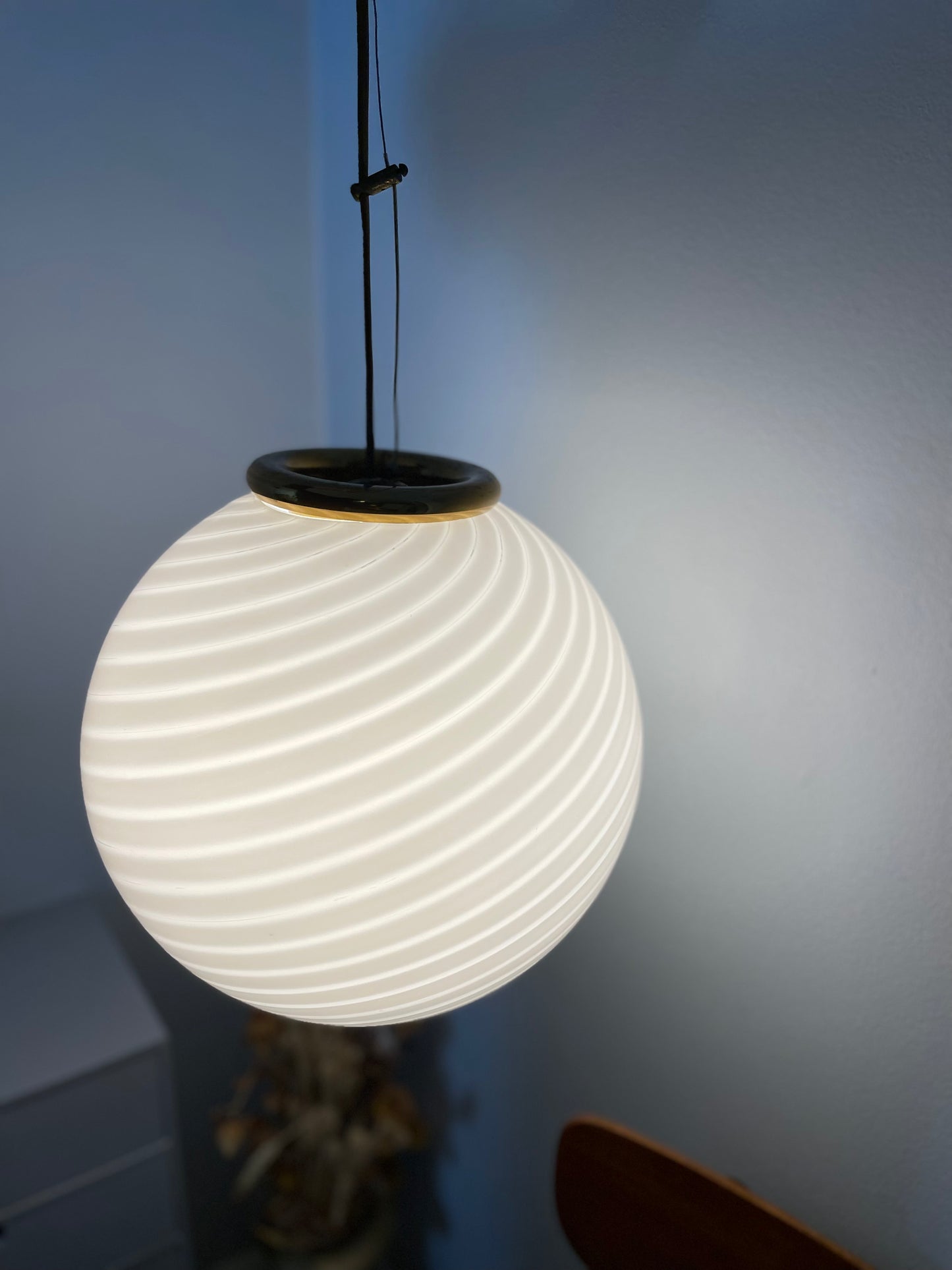 Vintage Vetri Murano loftlampe 30cm