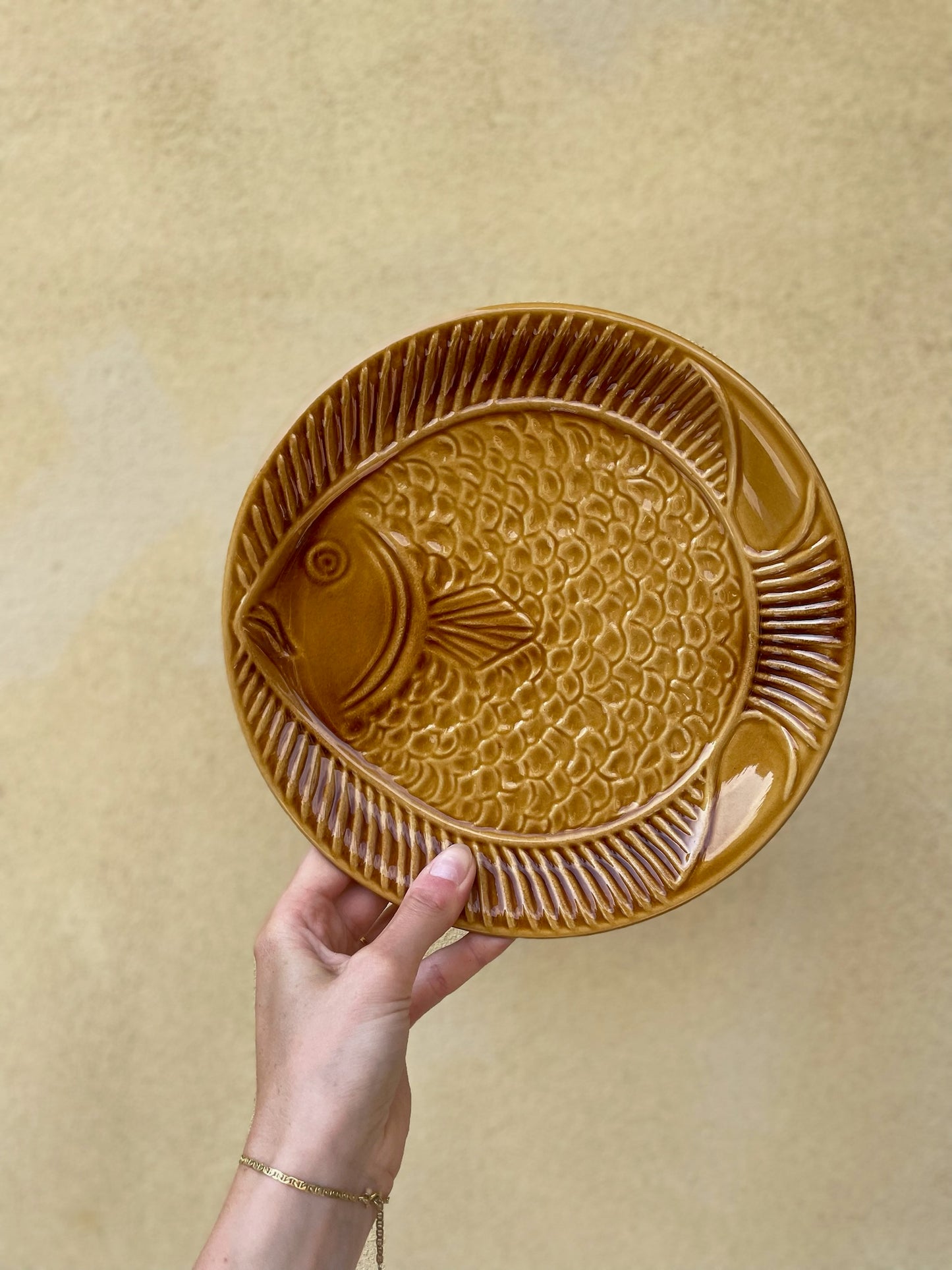 Brown the fish plate