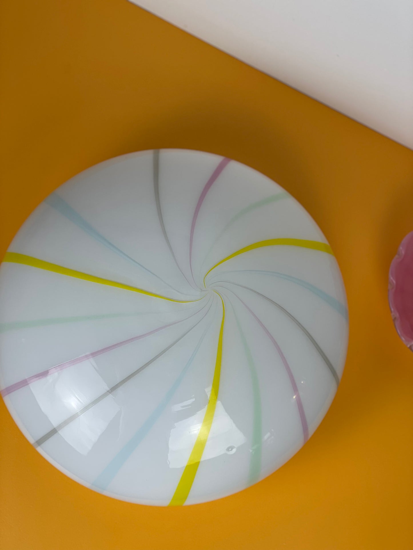 Vintage Murano candy væglampe 38cm