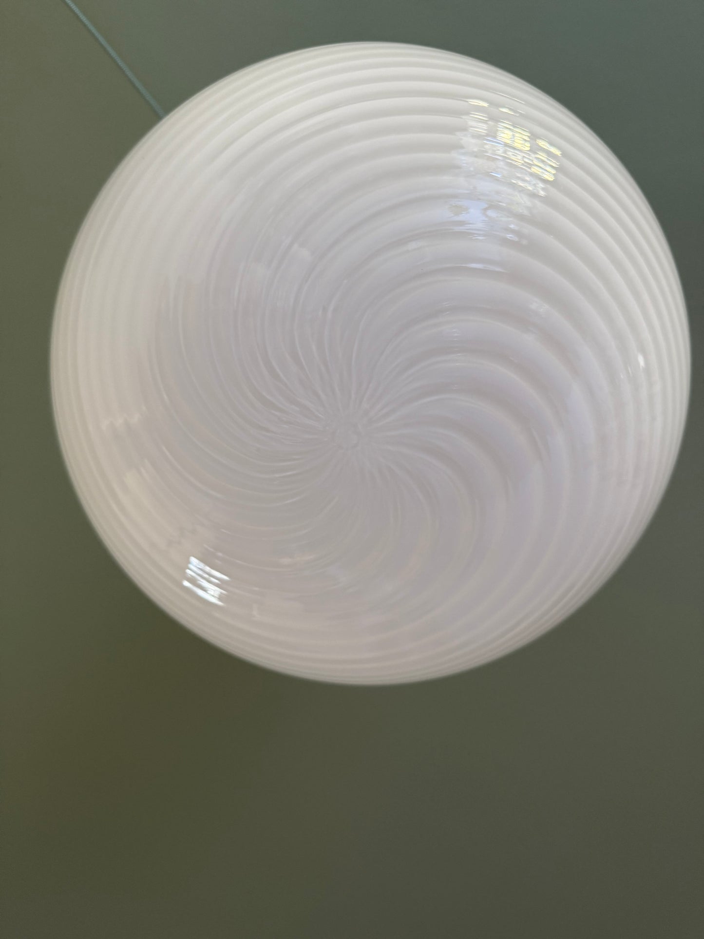 Vintage Vetri Murano loftlampe 35cm