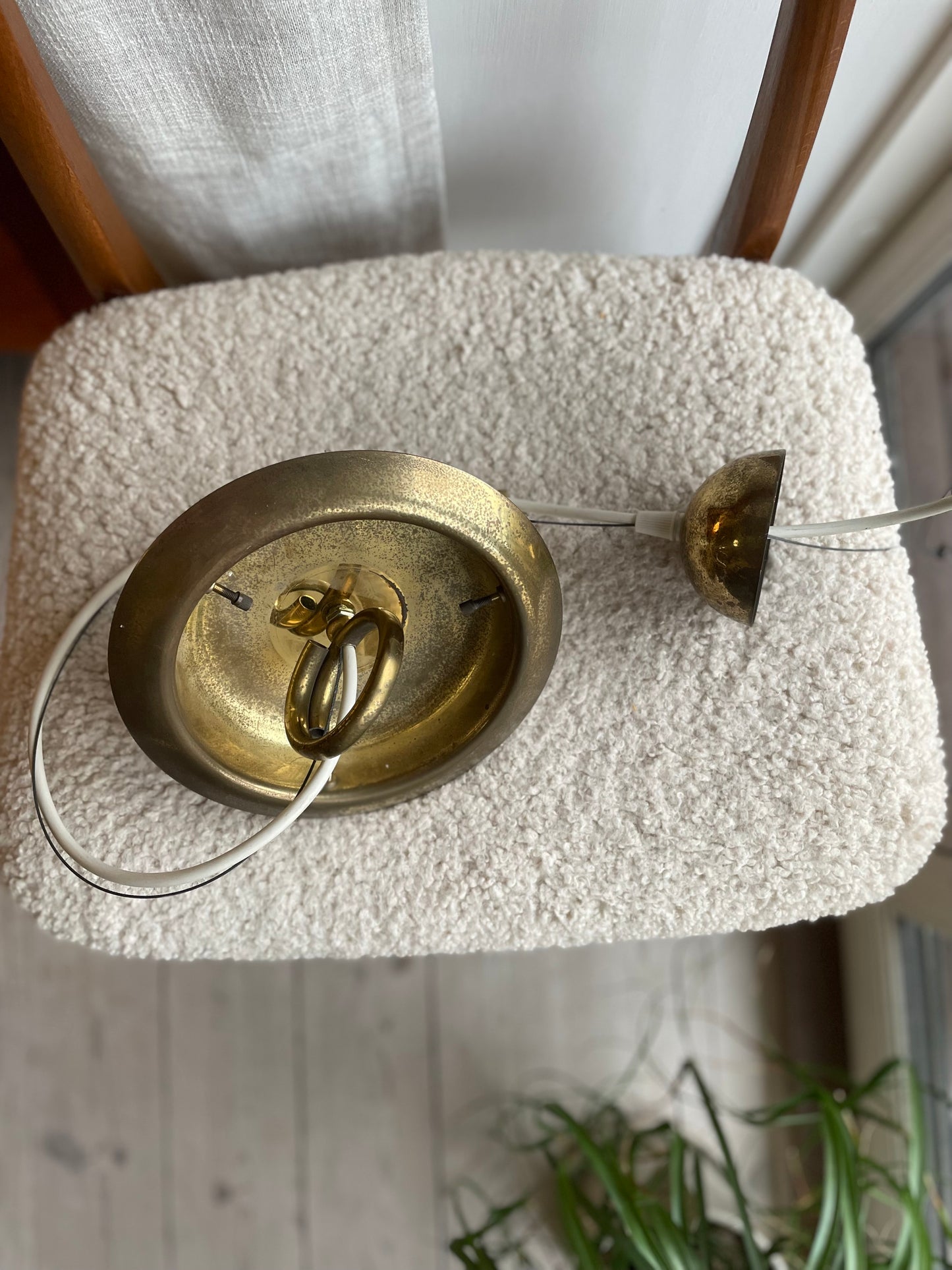 Vintage Vetri Murano pendel 45cm