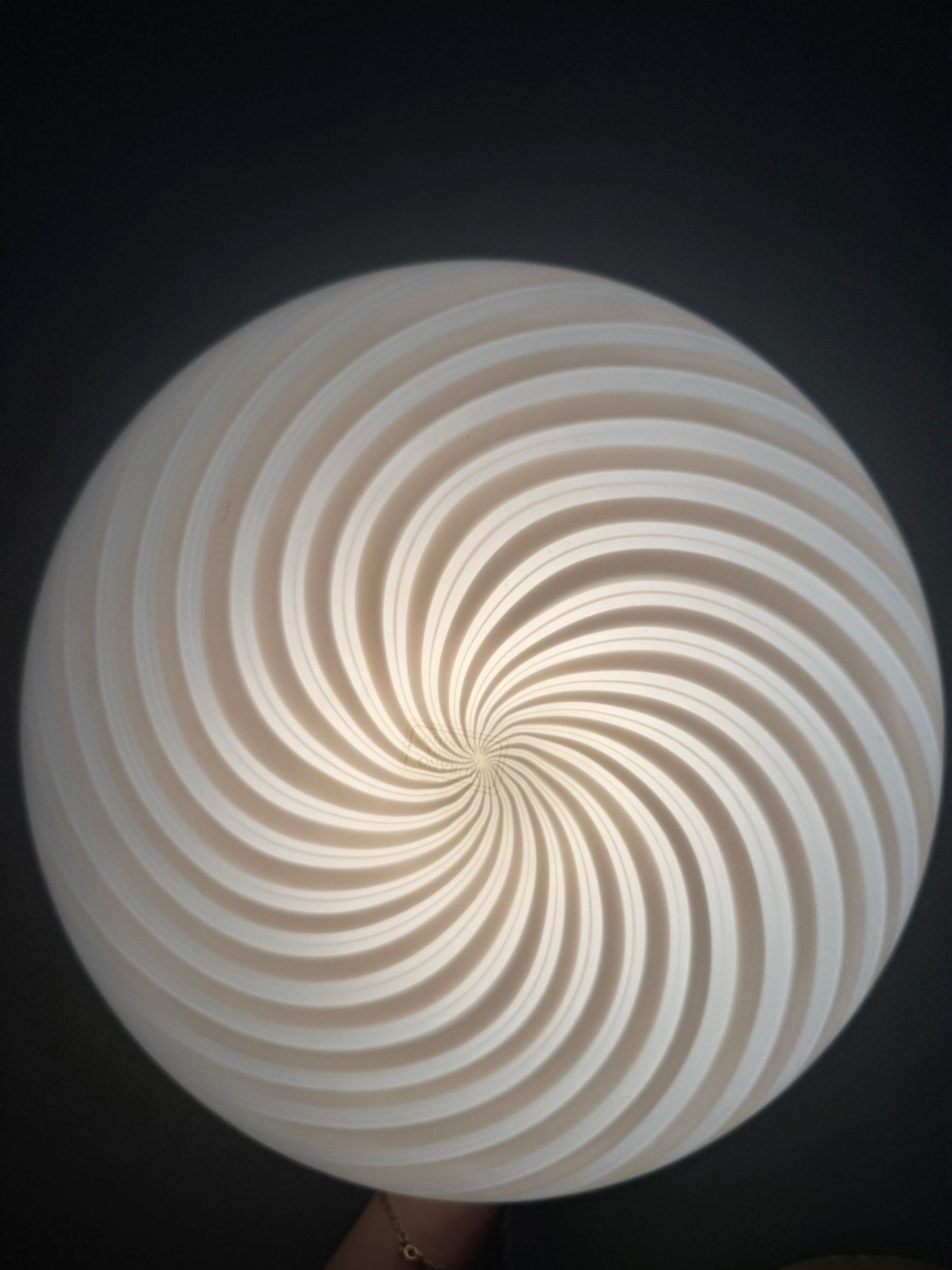 Vintage Murano plafond væglampe 37cm