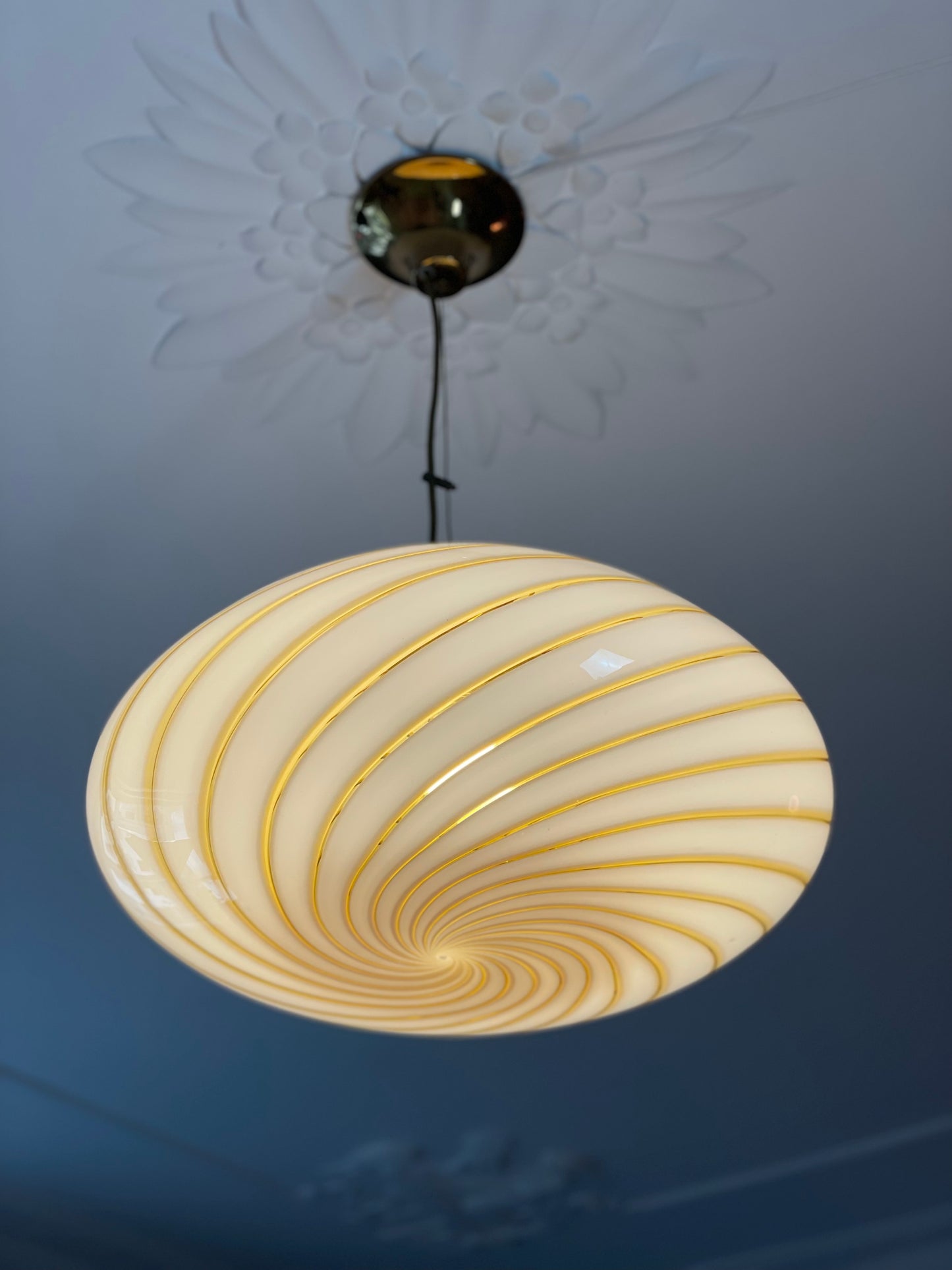 Vintage Murano sol loftlampe 50cm