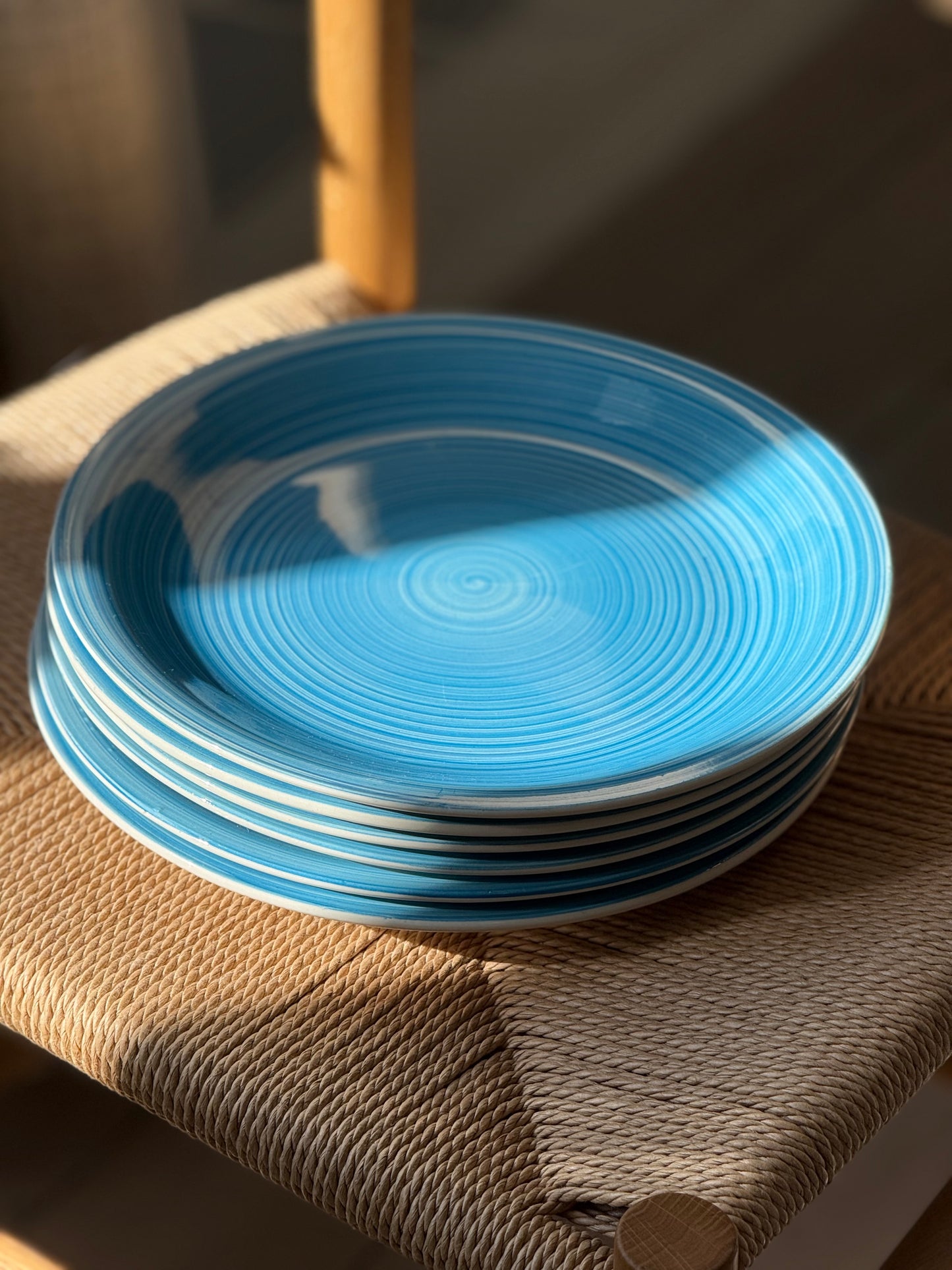 Middagstallerkener med swirl