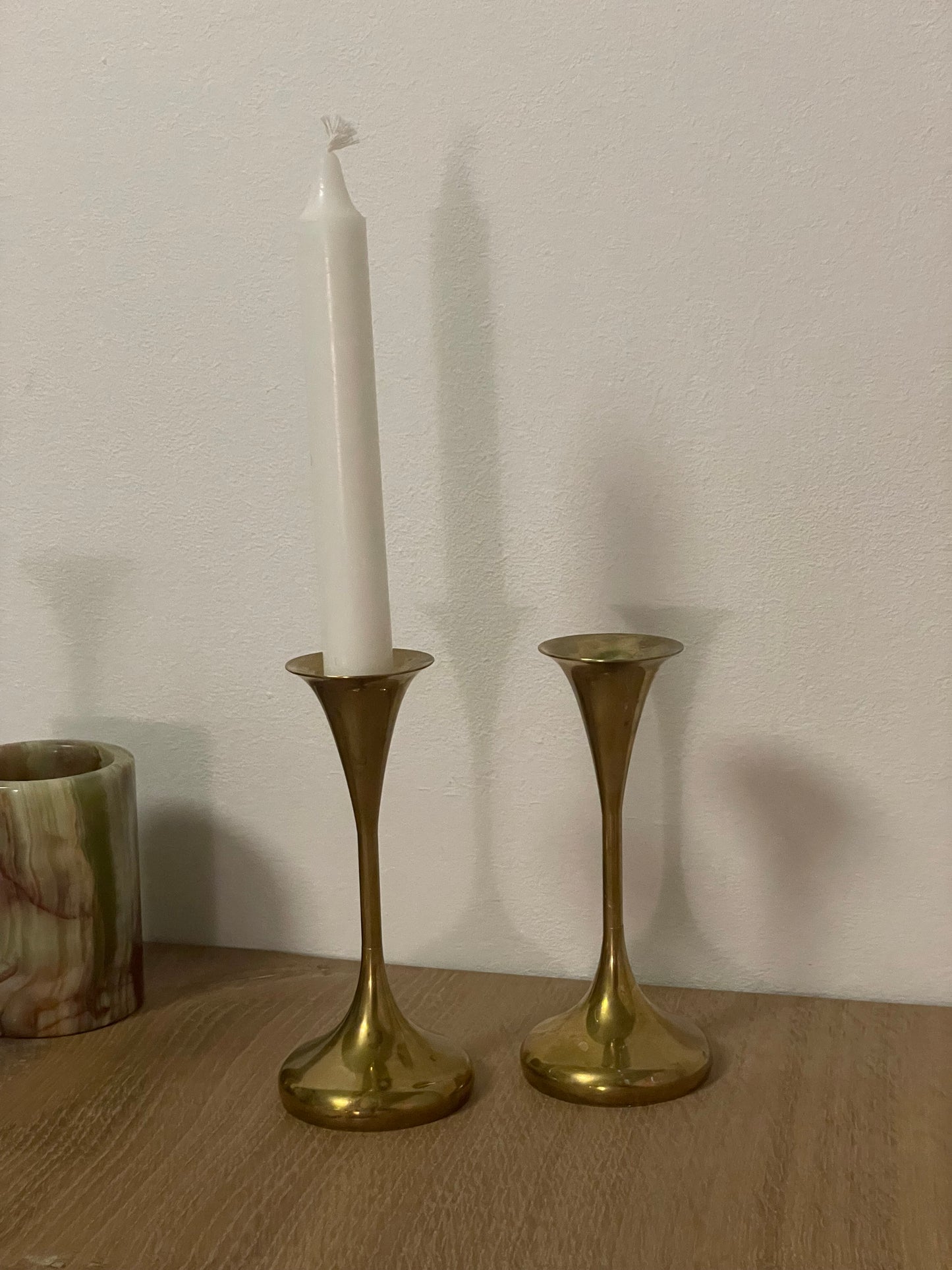 Candlestick in brass no.8