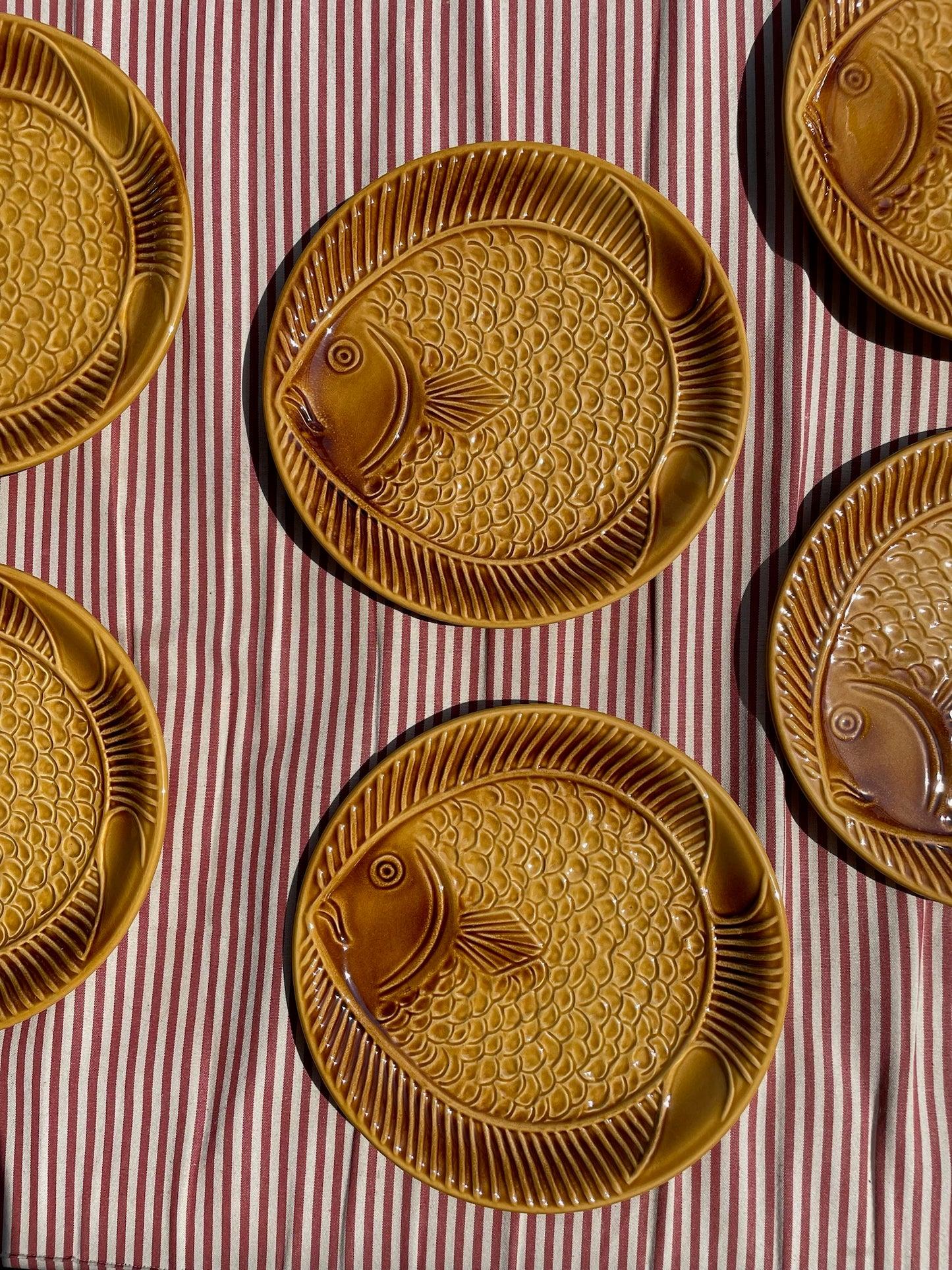 Brown the fish plate