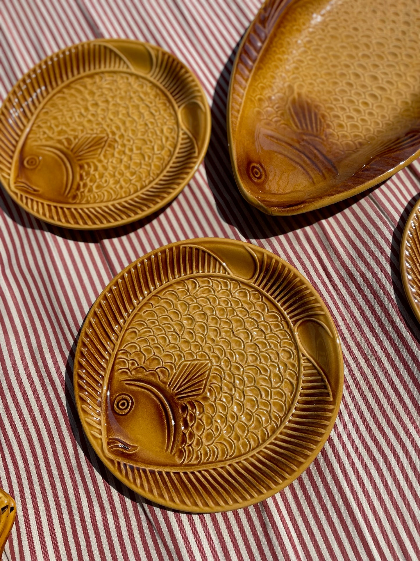 Brown the fish plate