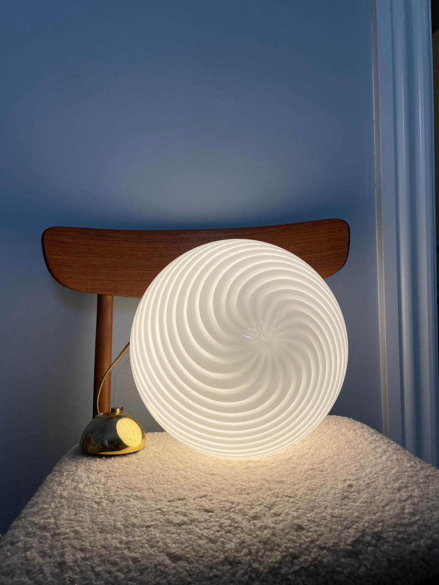 Vintage Vetri Murano loftlampe 30cm