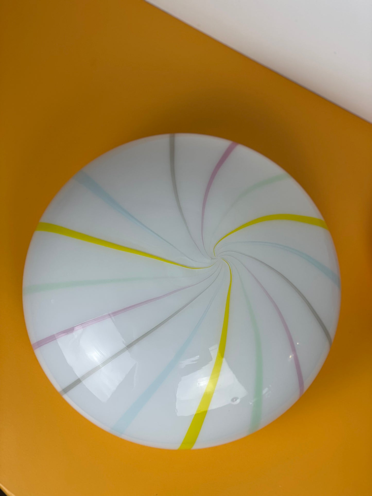 Vintage Murano candy væglampe 38cm