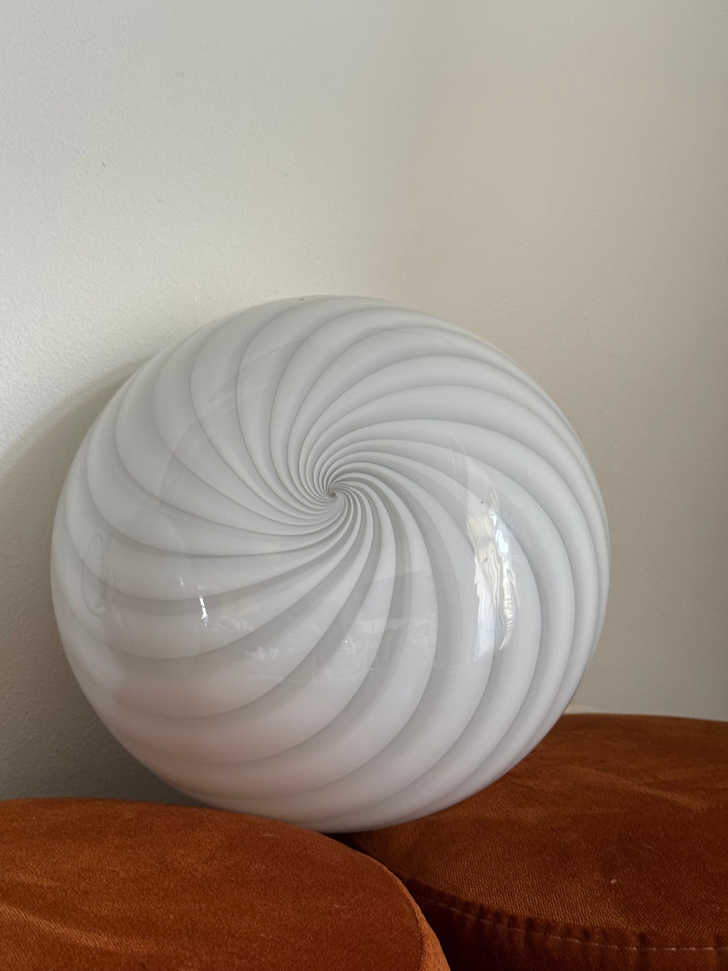 Flad vintage murano mini pendel