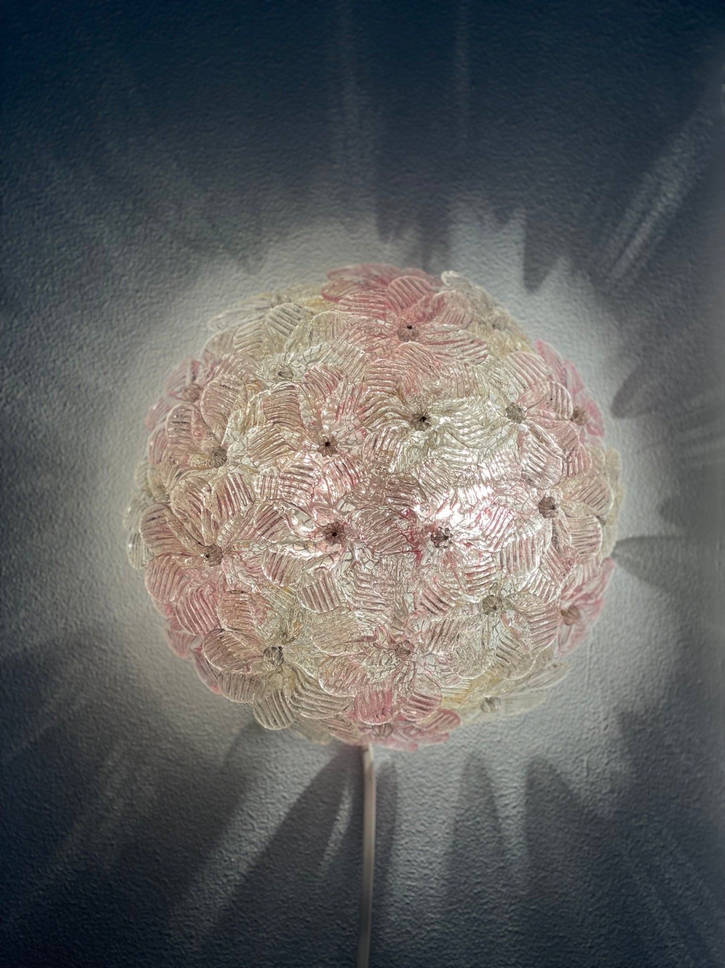 Vintage Murano blomster plafonder