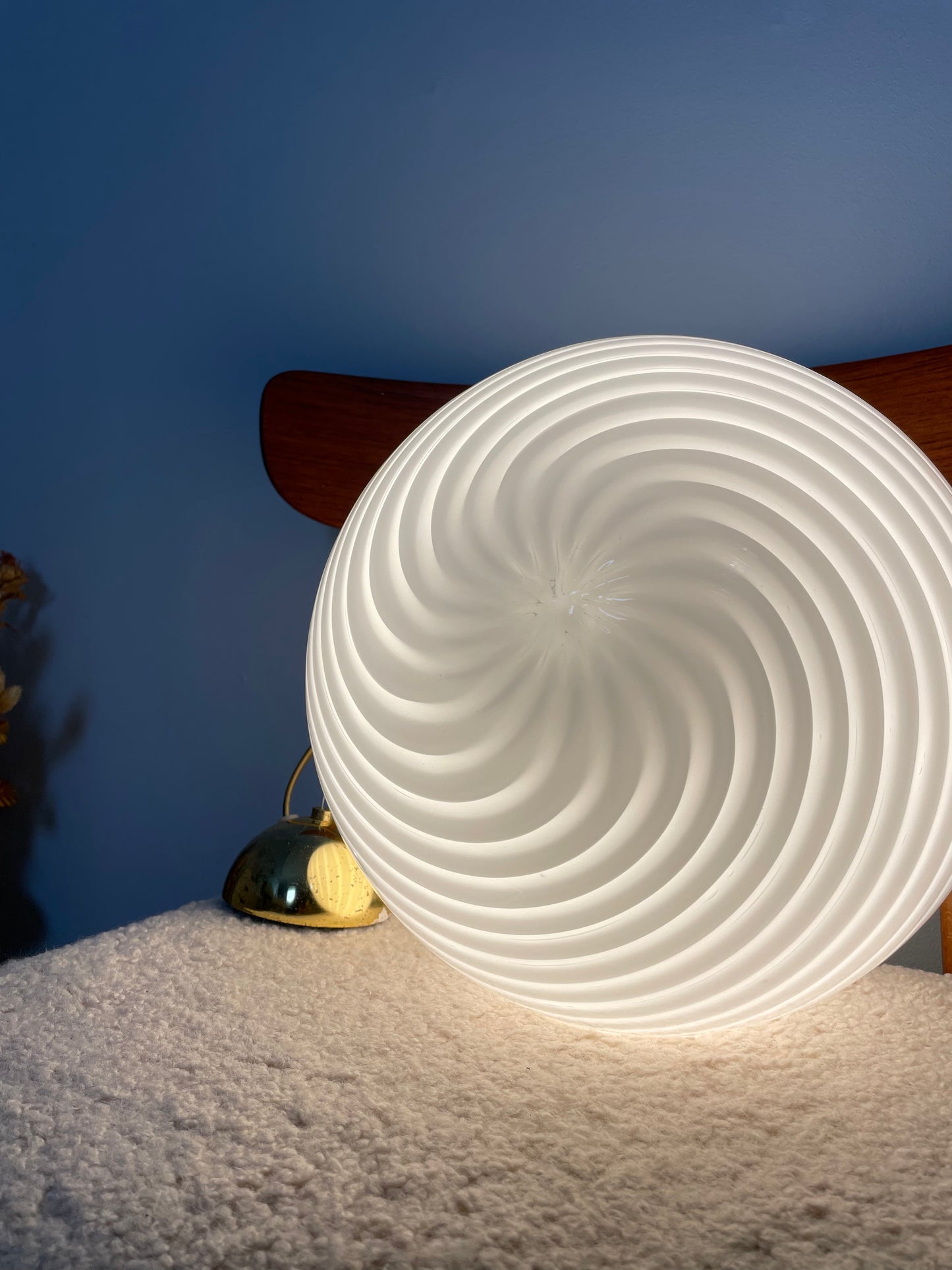Vintage Vetri Murano loftlampe 30cm