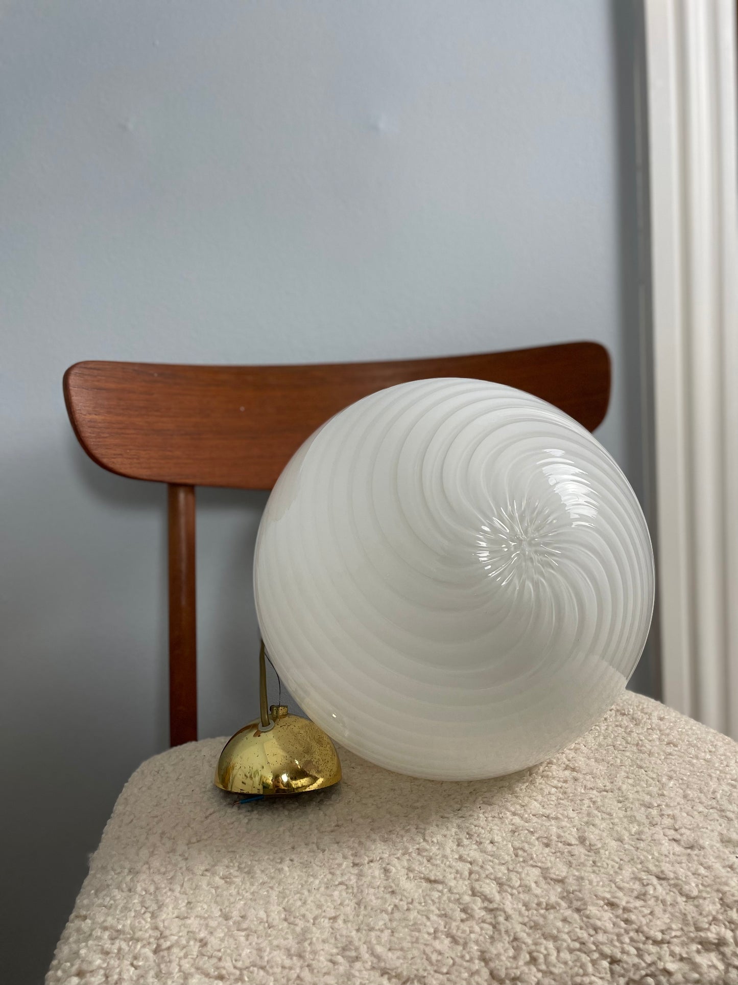 Vintage Vetri Murano loftlampe 30cm