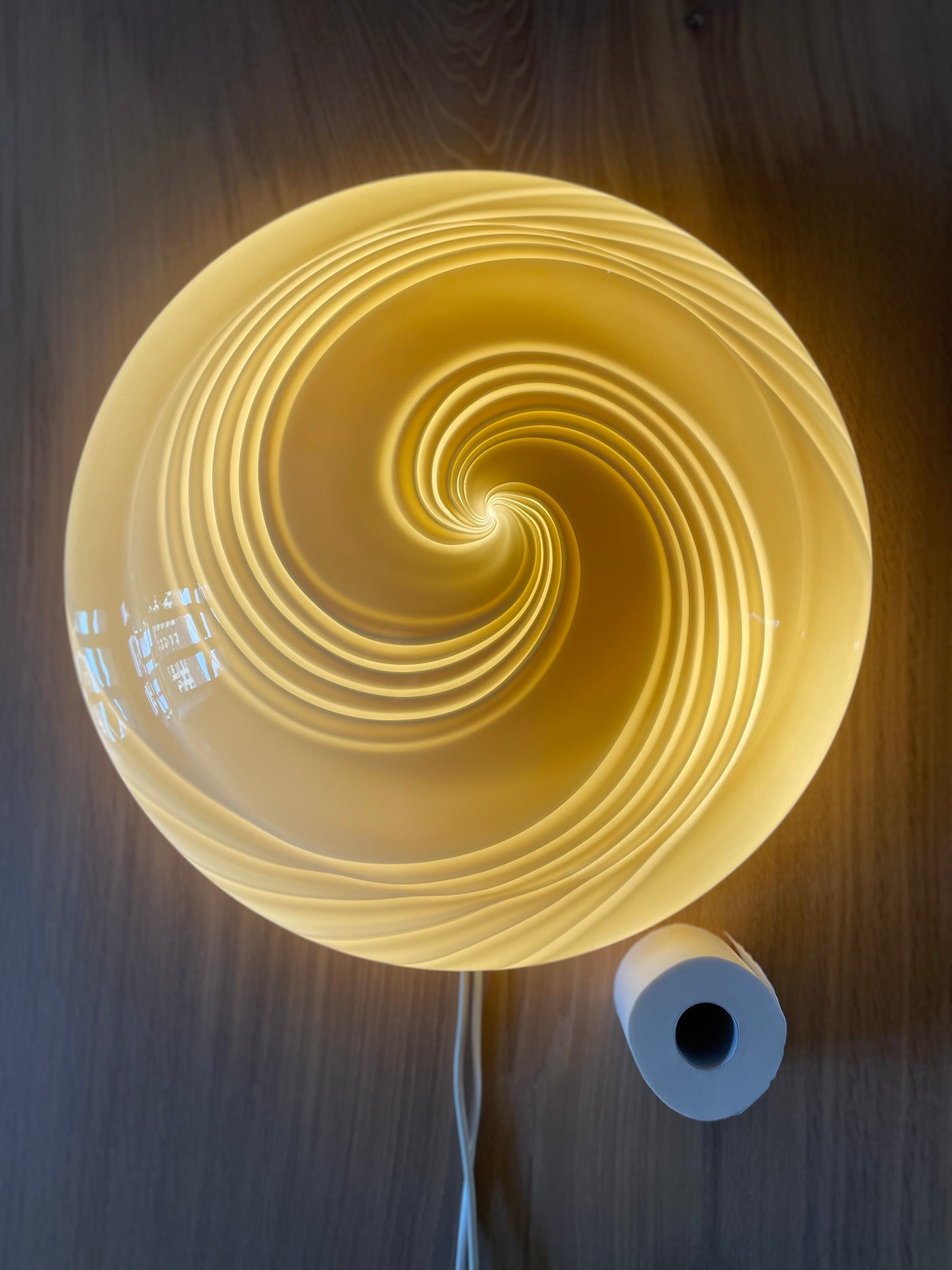 Mega 60cm vintage Murano gul plafond