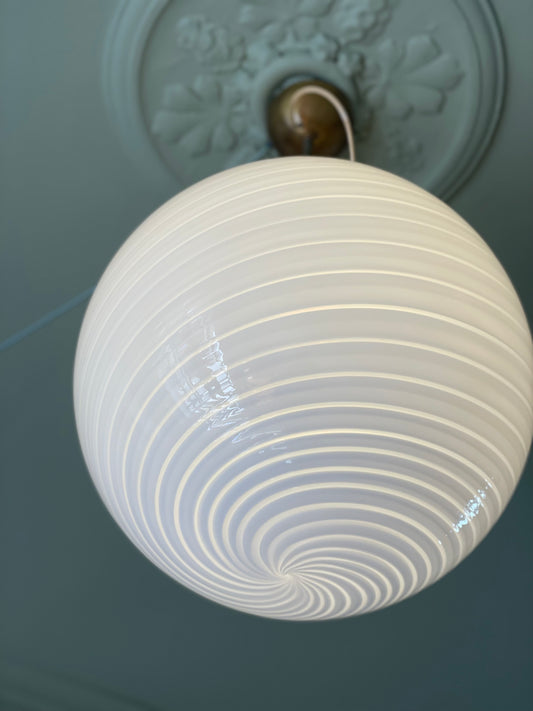 Vintage Murano 40cm pendel