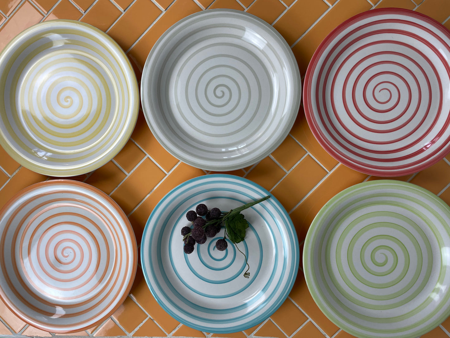 Swirl middagstallerkener