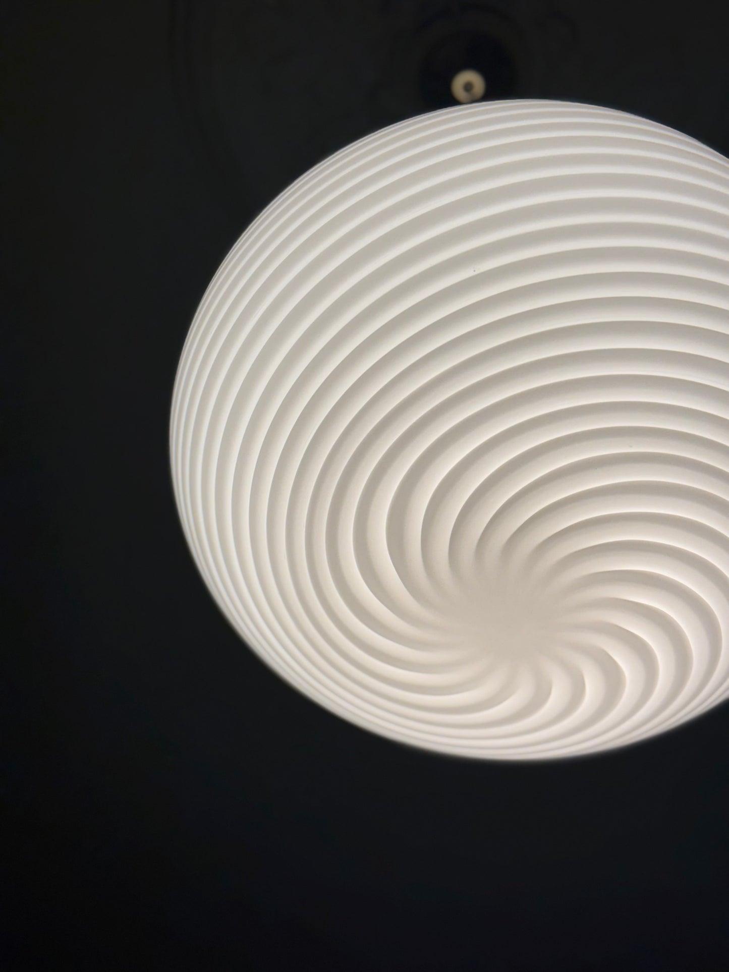 Vintage Vetri Murano loftlampe 35cm