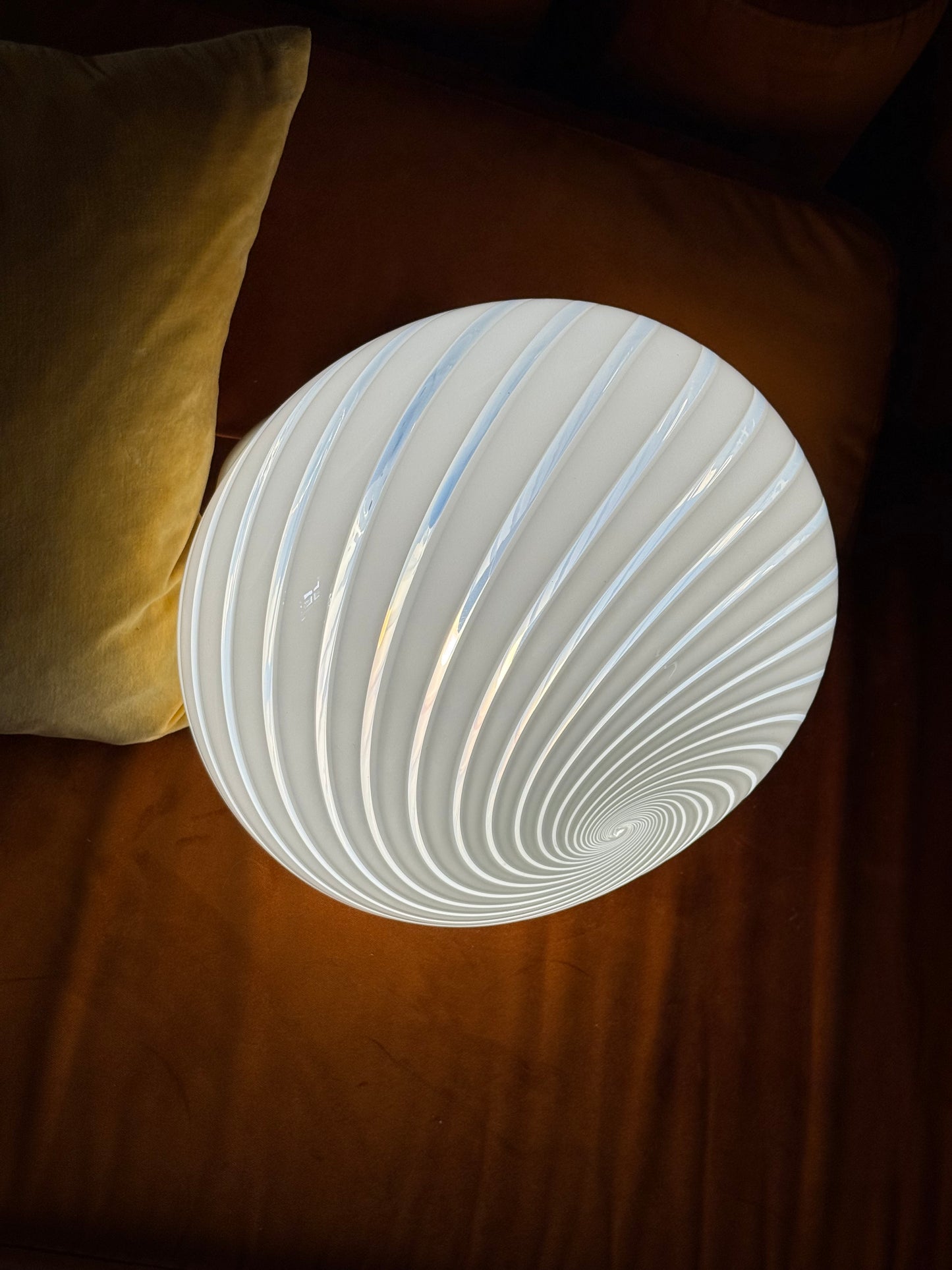Vintage murano pendel loftlampe 39cm