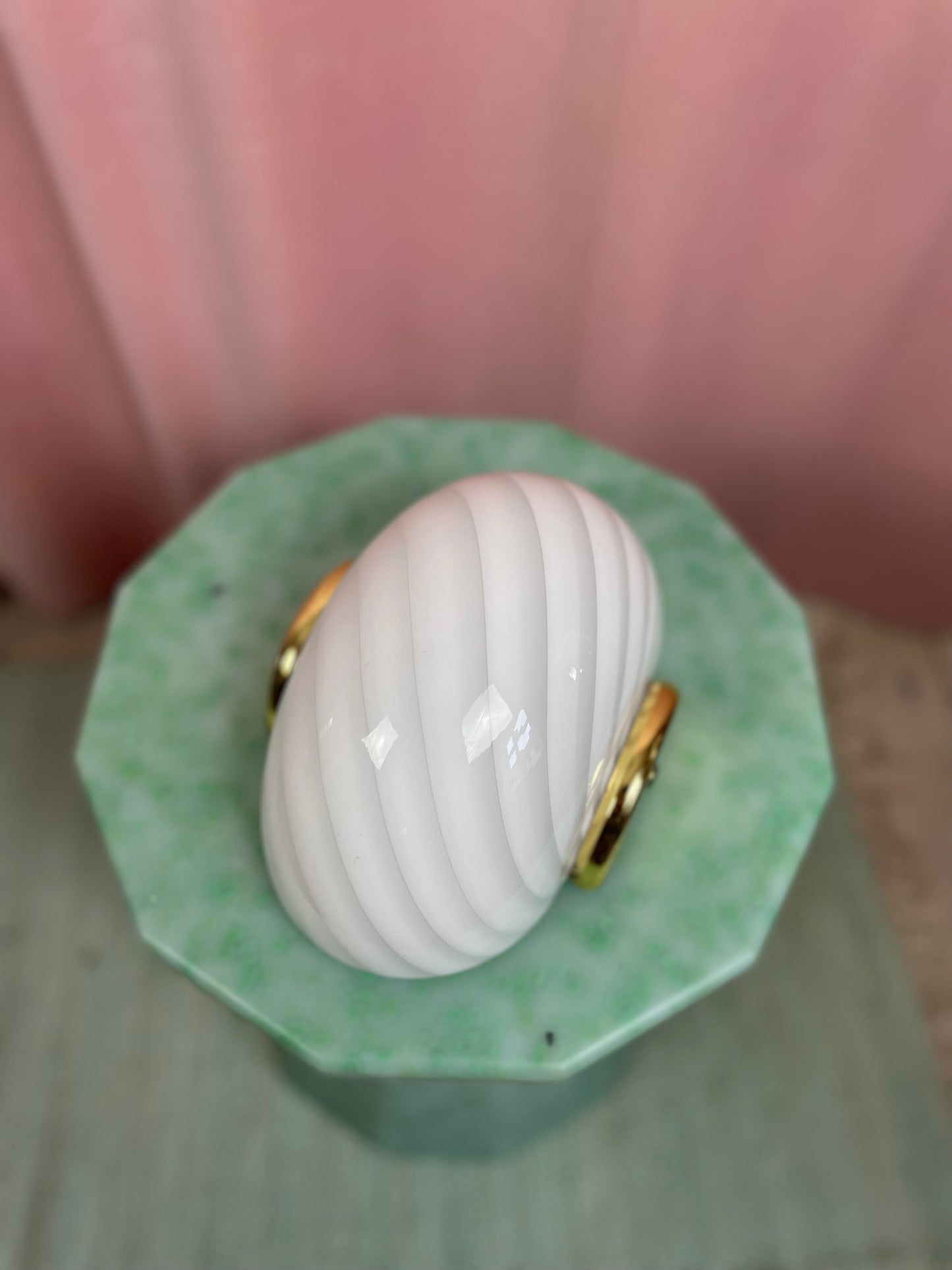 Vintage Murano entrélampe