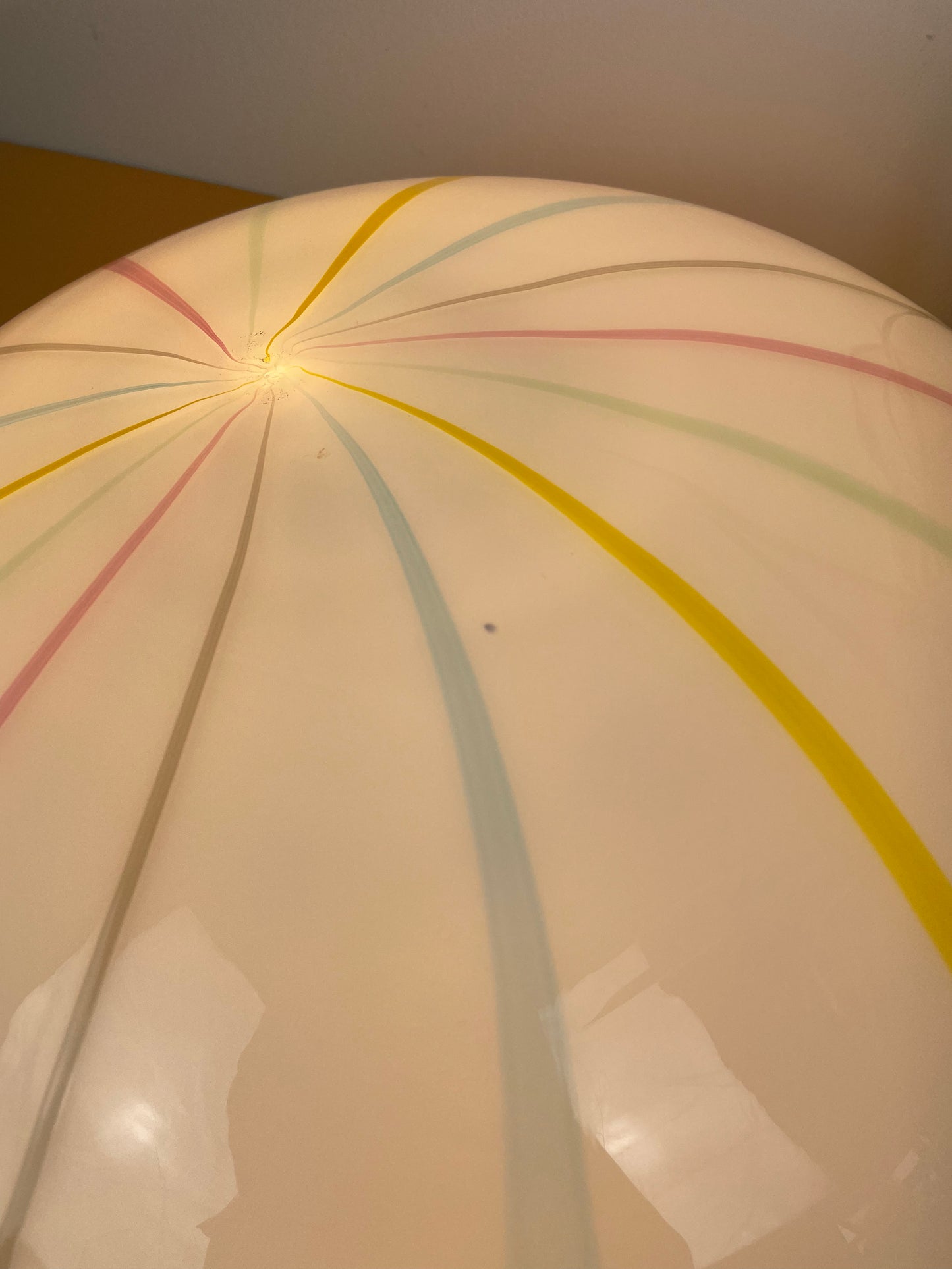 Vintage Murano candy væglampe 38cm