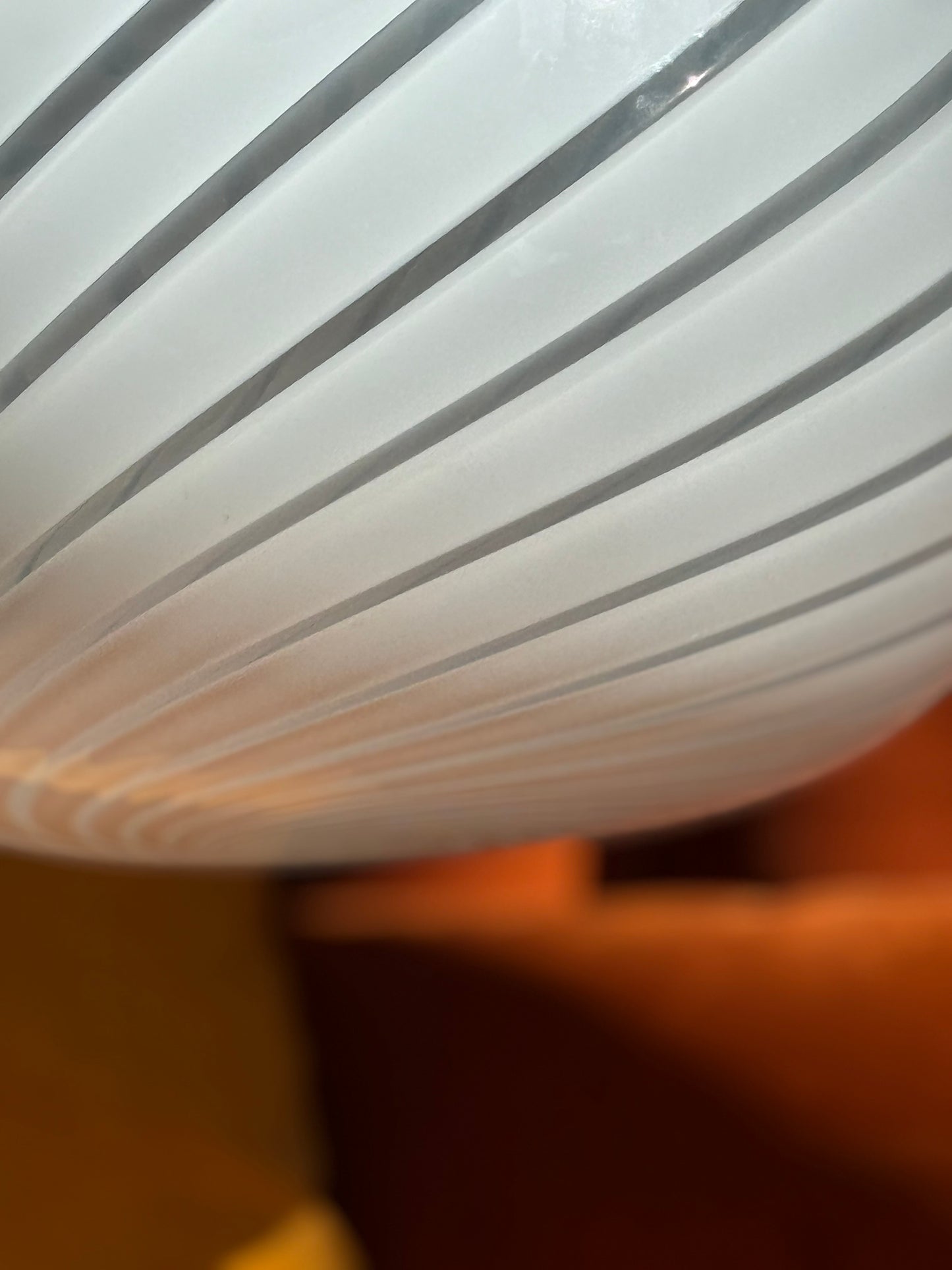 Vintage murano pendel loftlampe 39cm