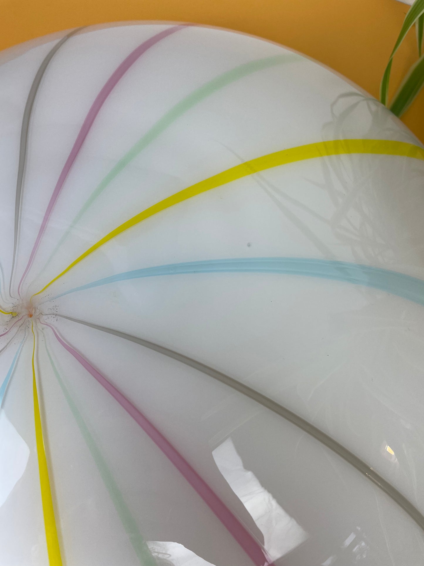 Vintage Murano candy væglampe 38cm