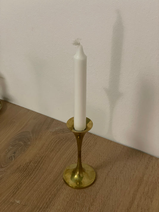 Candlestick in brass no.10