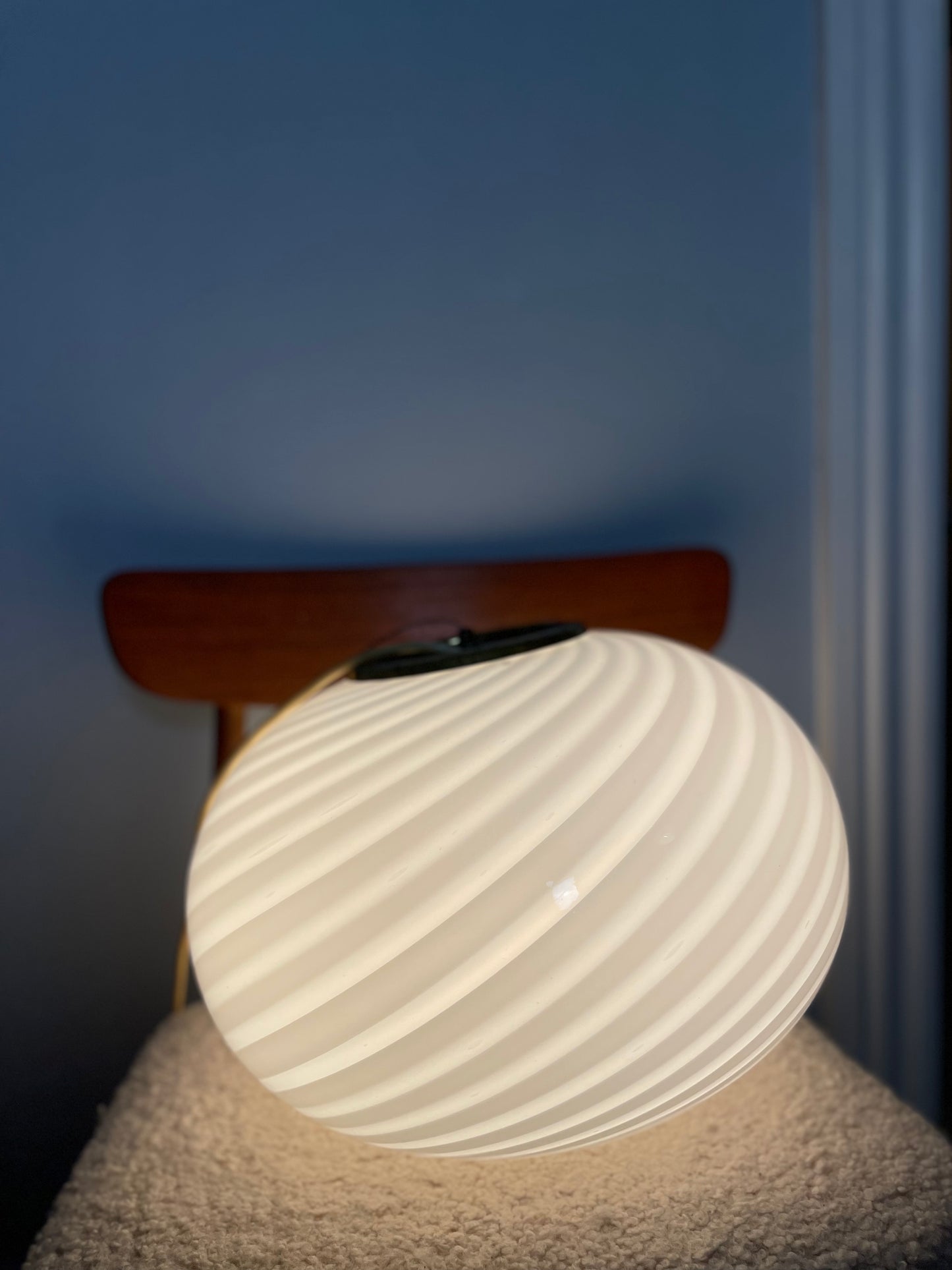 Vintage Murano loftlampe 40cm
