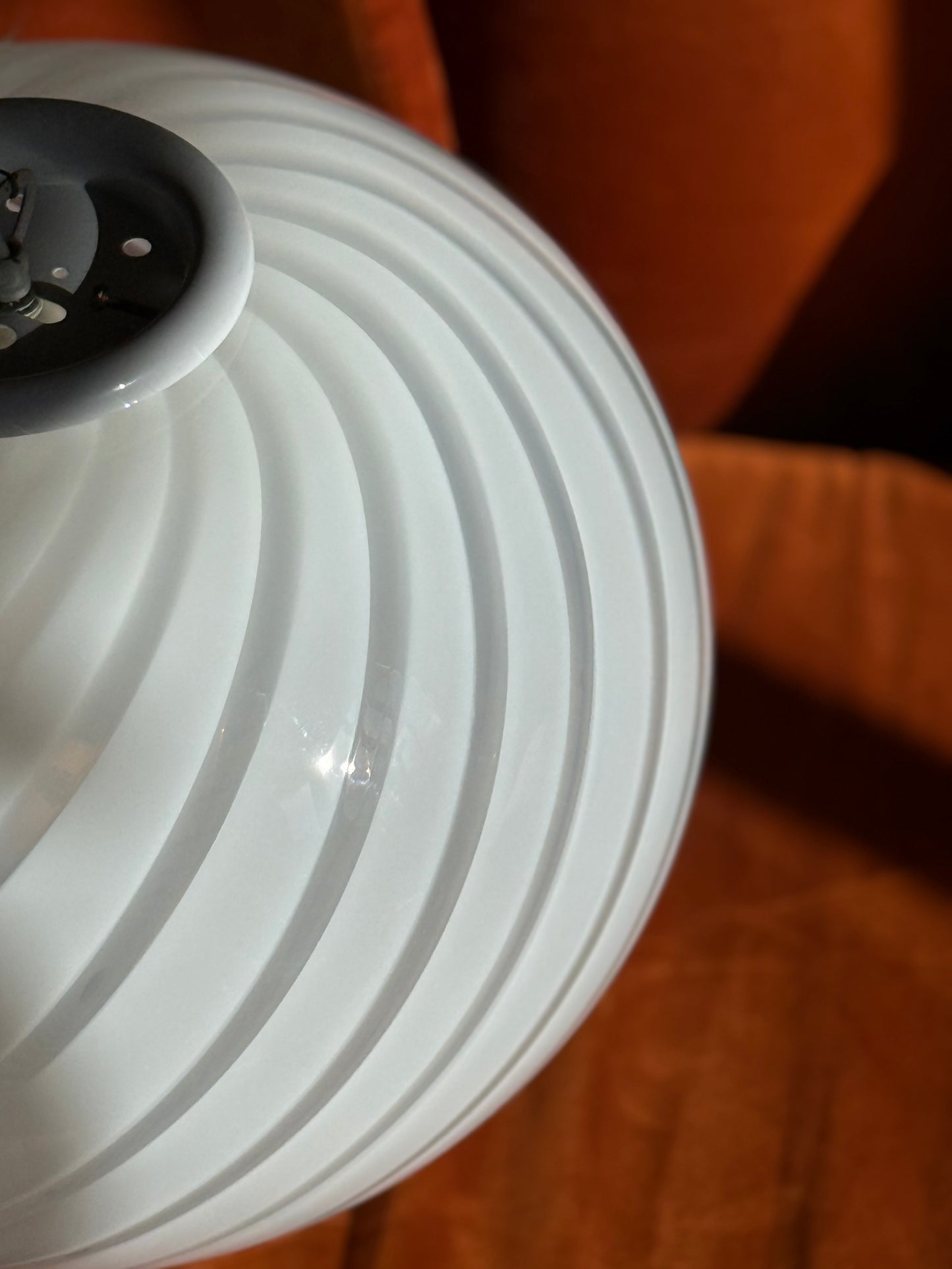 Vintage murano pendel loftlampe 39cm