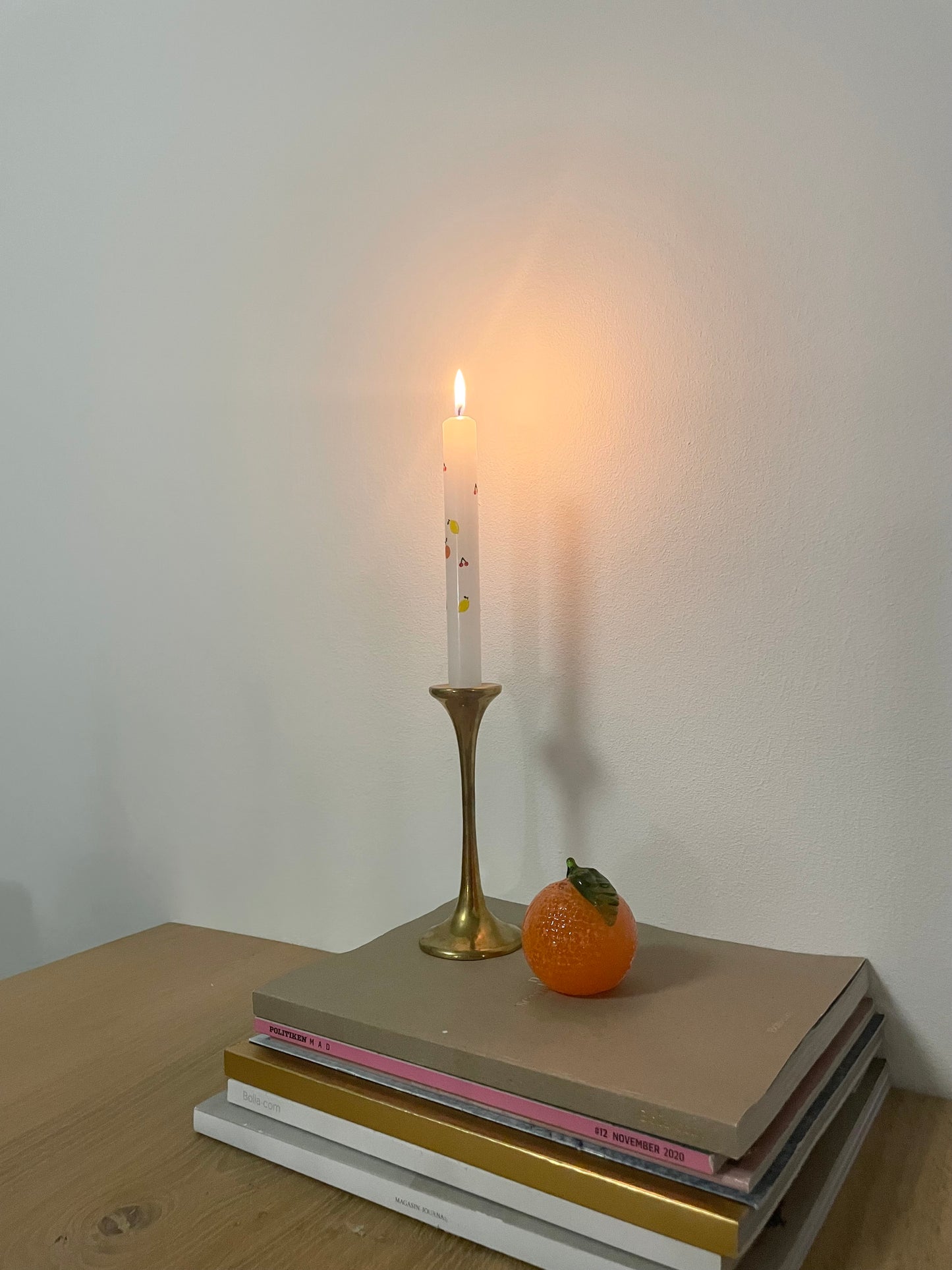 Candlestick in brass no.12