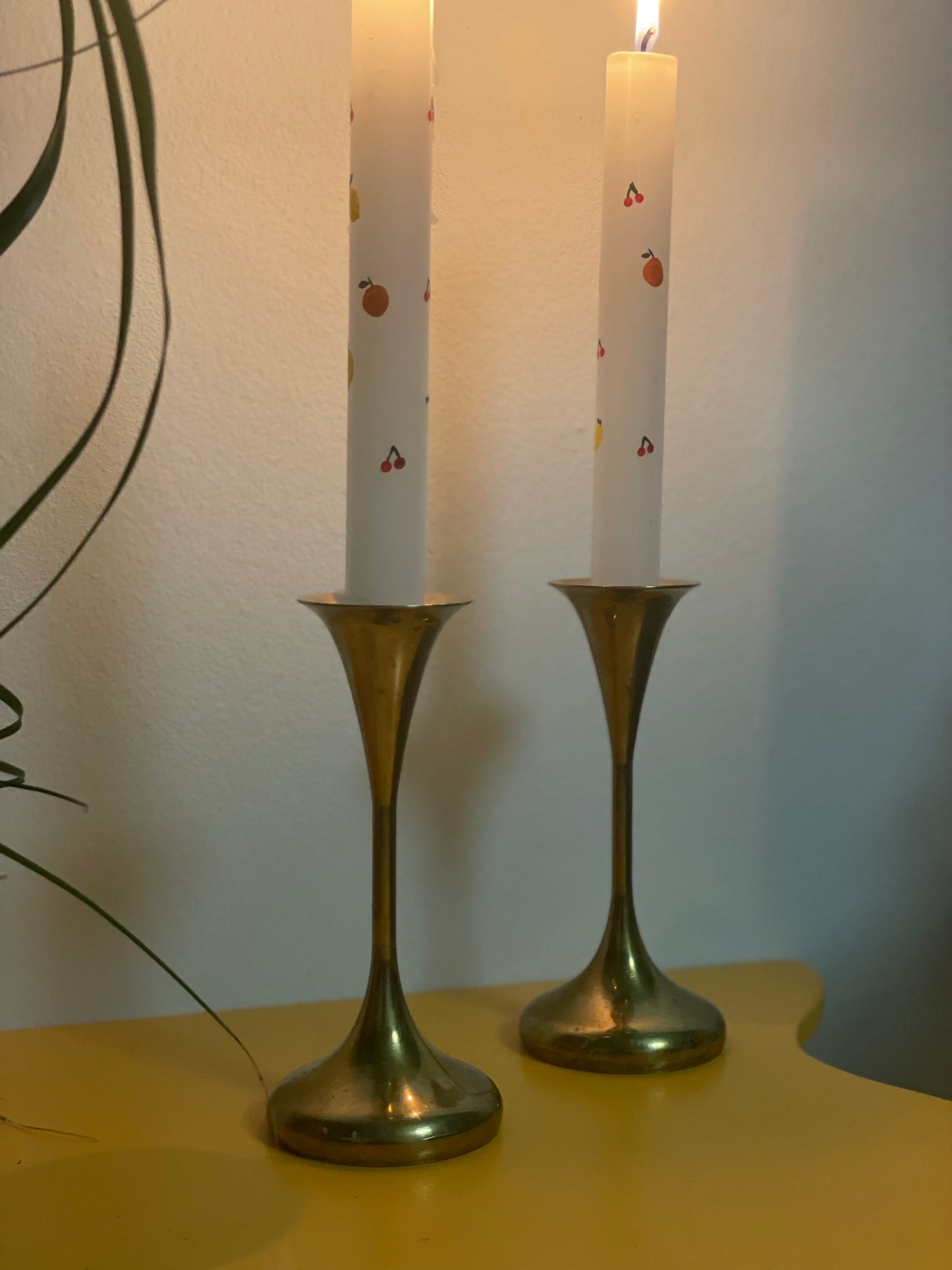 Candlestick in brass no.8