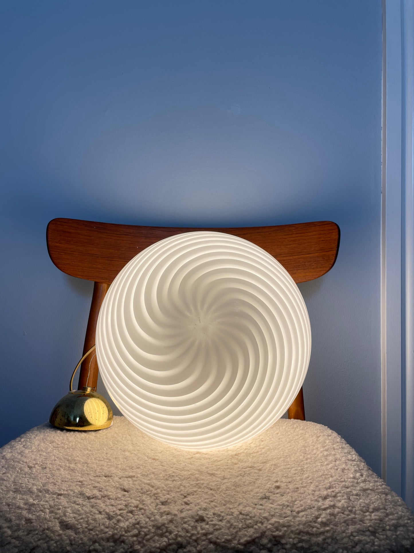 Vintage Vetri Murano loftlampe 30cm