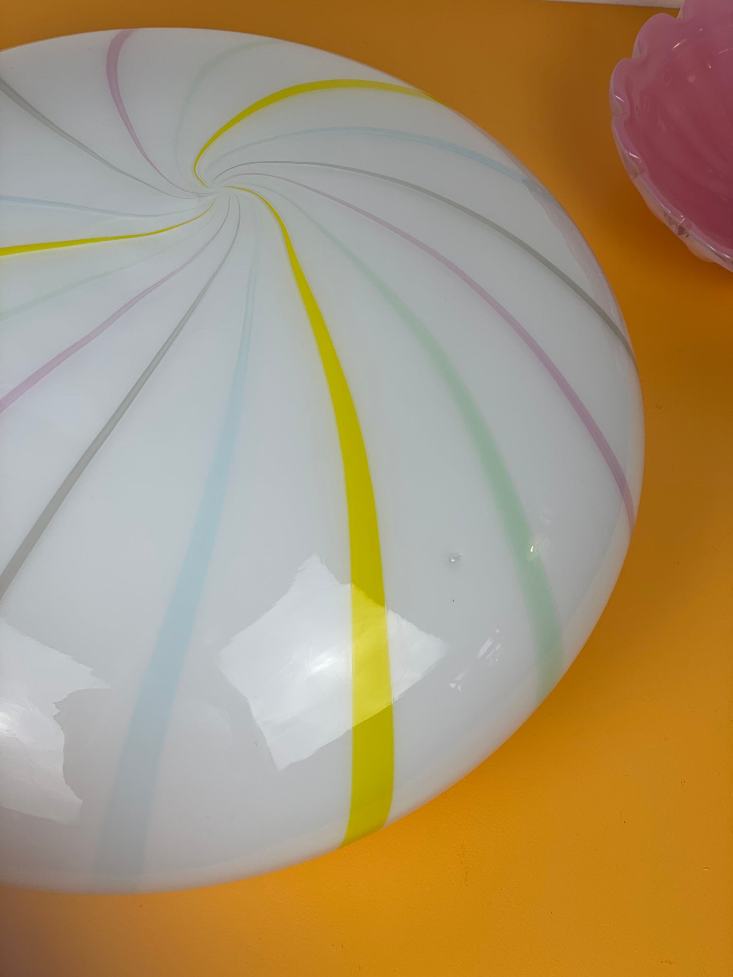 Vintage Murano candy væglampe 38cm