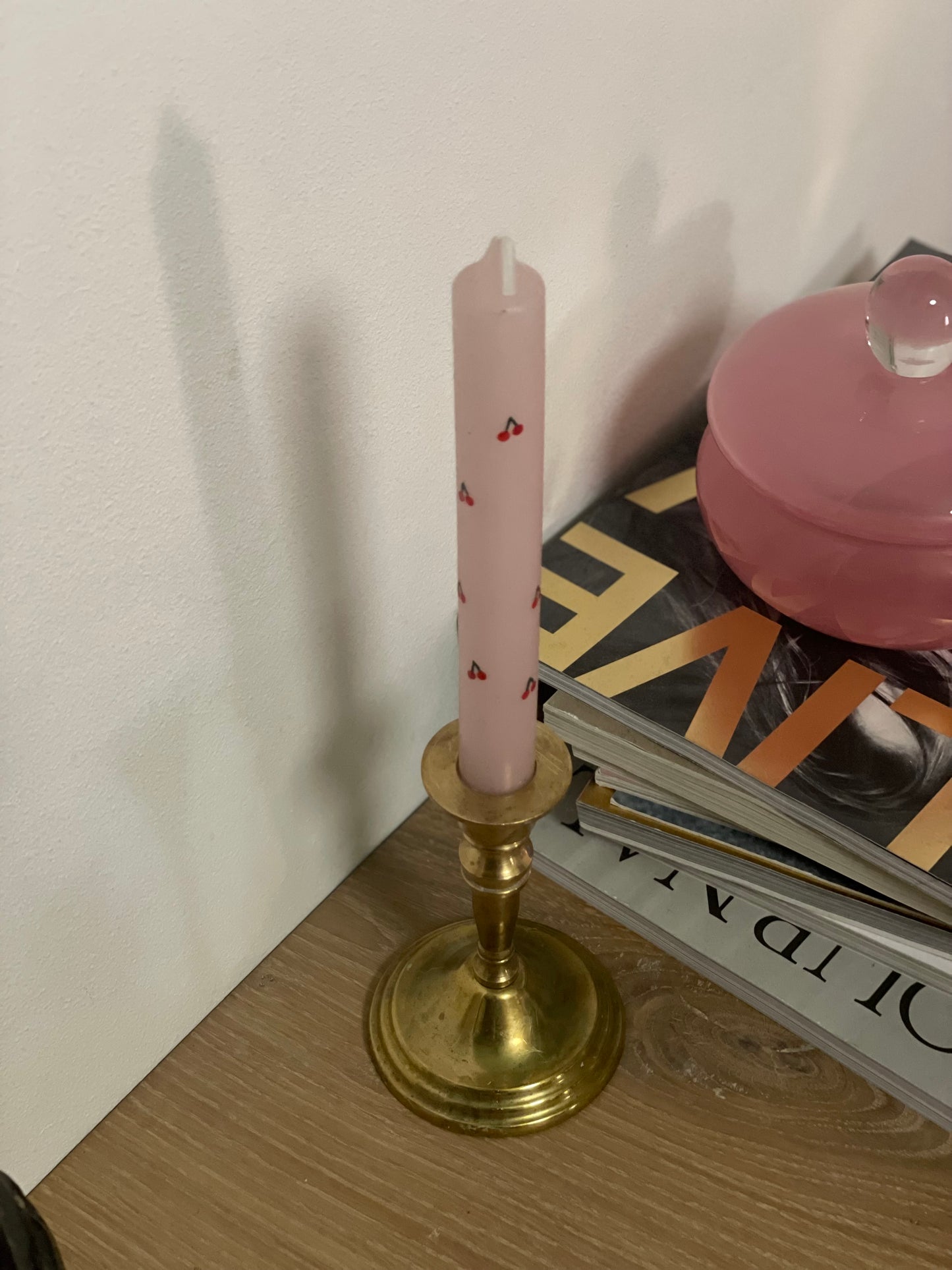 Candlestick in brass no.1