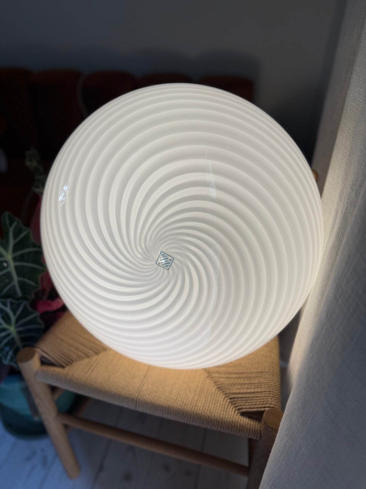 Vintage Murano loftlampe 50cm