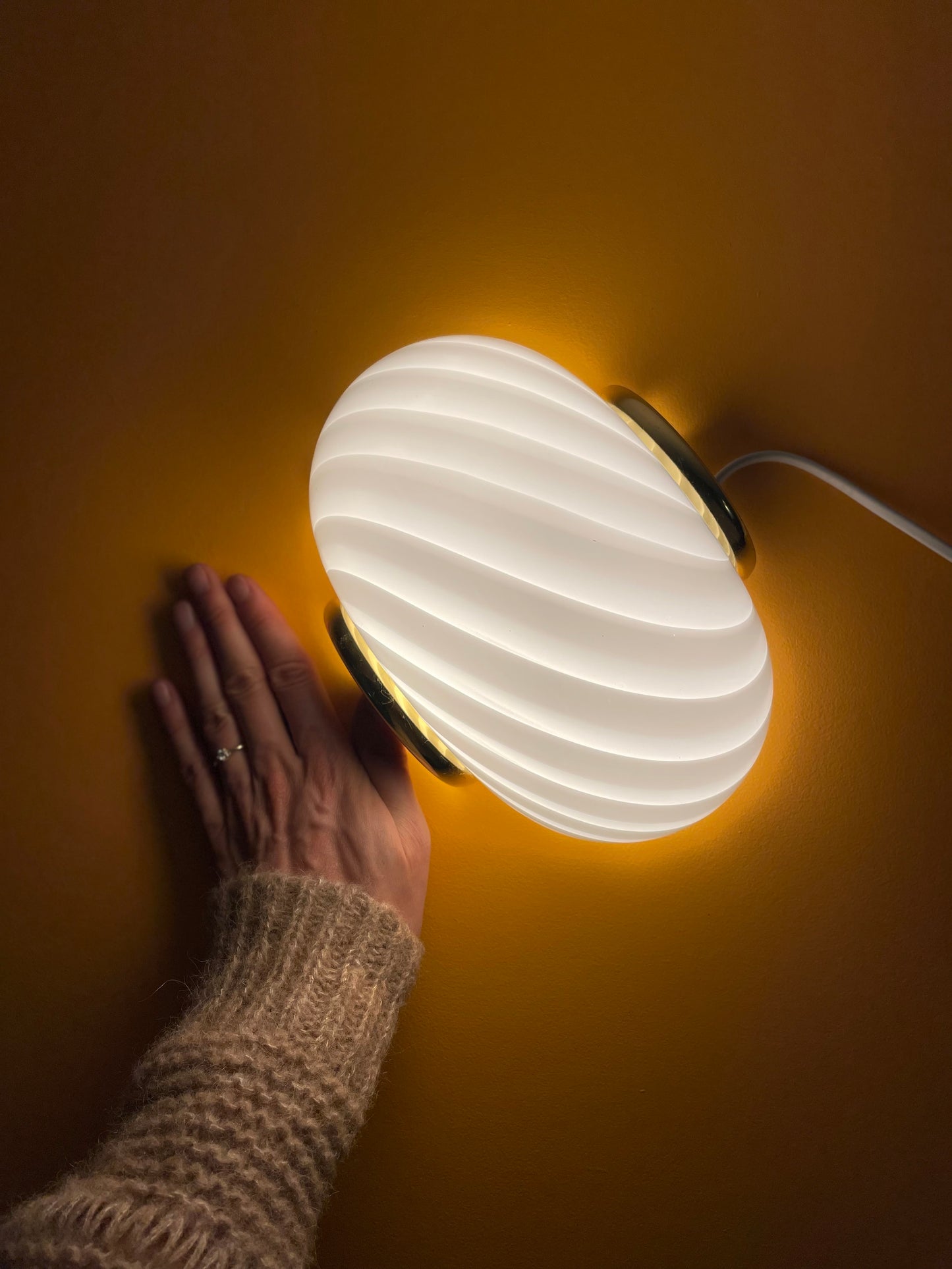 Vintage Murano entrélampe