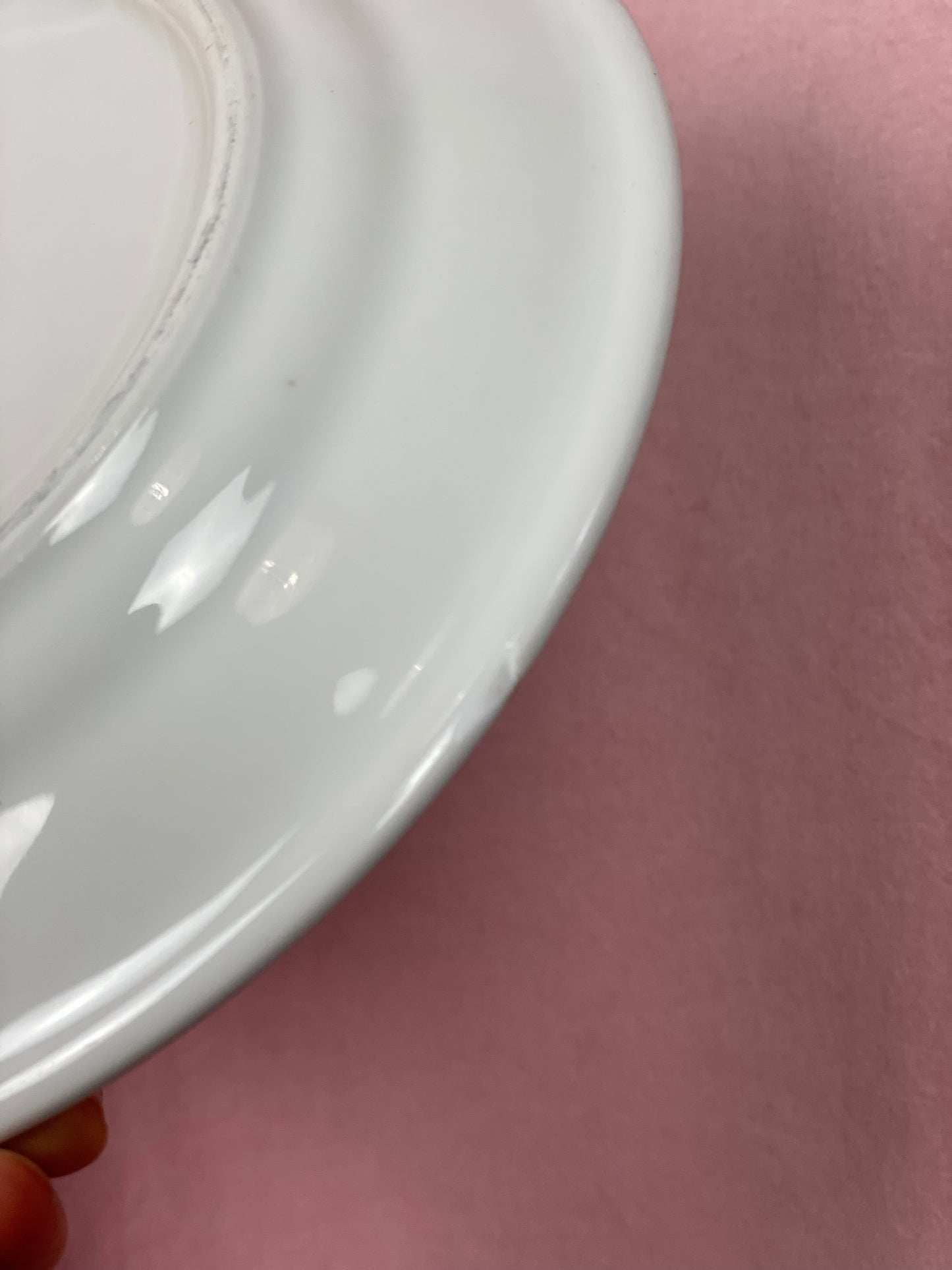 Blå tone små frokosttallerkener