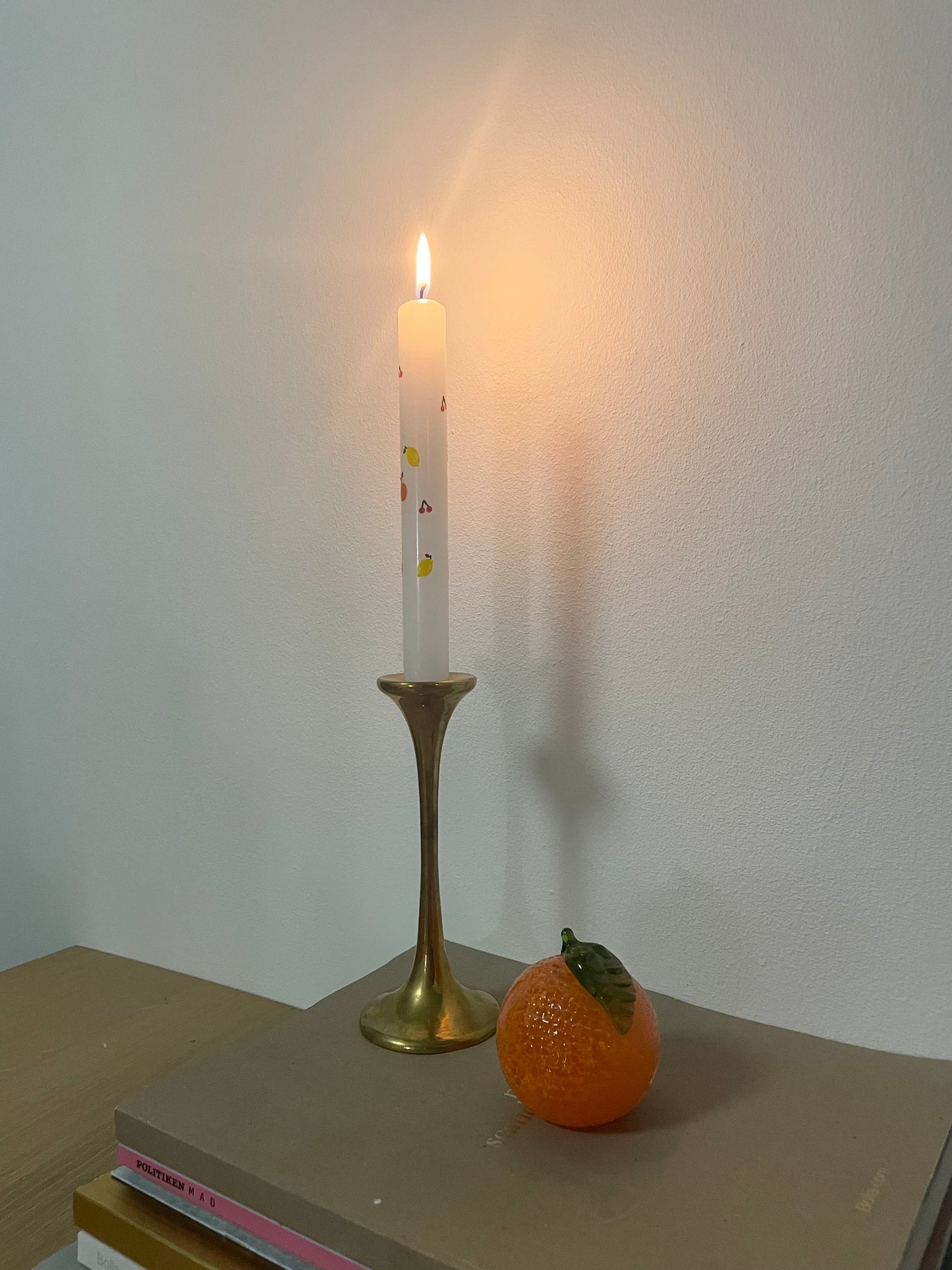 Candlestick in brass no.12